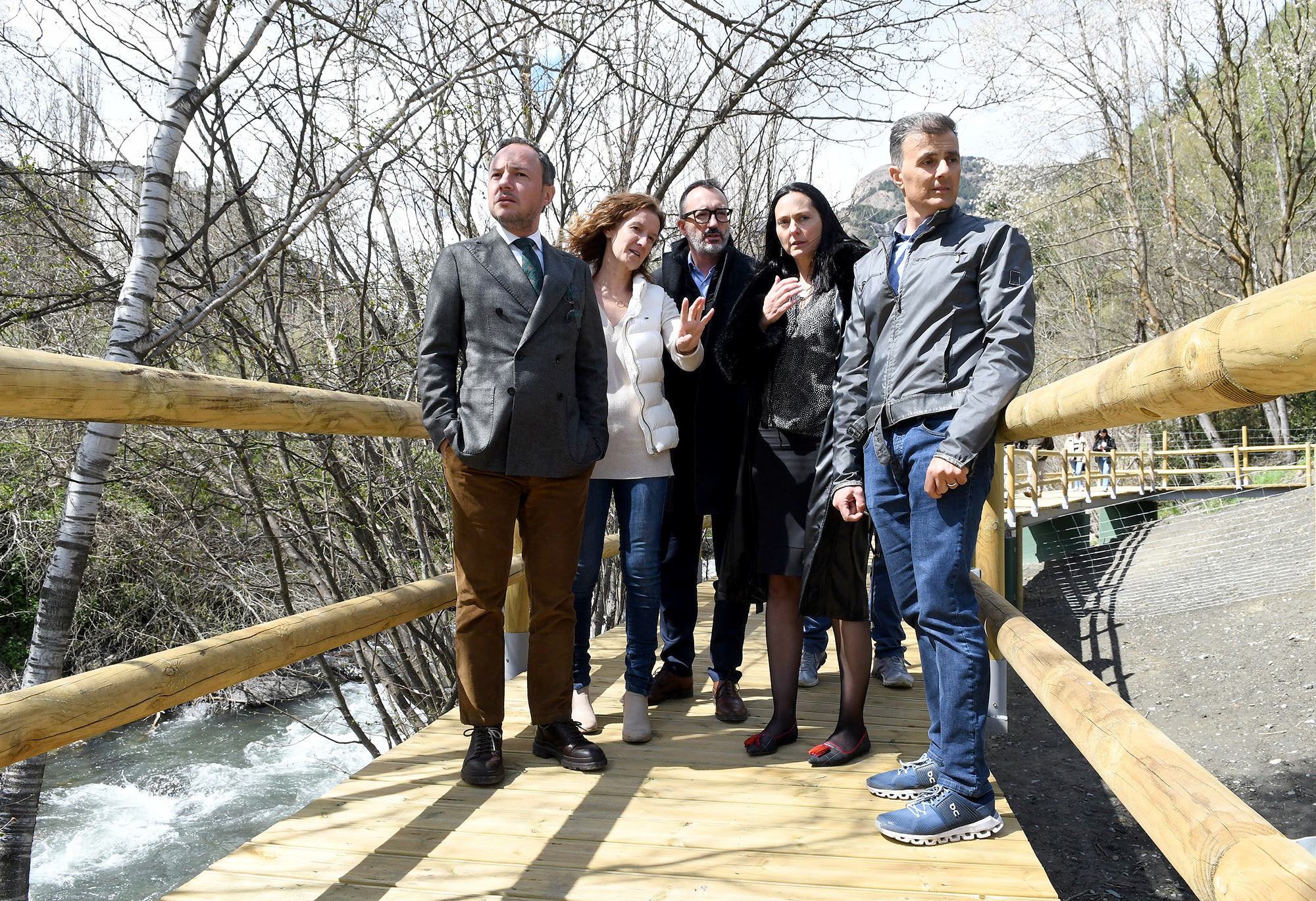 Inaugurat un nou tram del Pla Sectorial d’Infraestructures Verdes entre el roc del Llop i el camí de les Gravades i aprovada la segona fase que uneix Encamp i Canillo