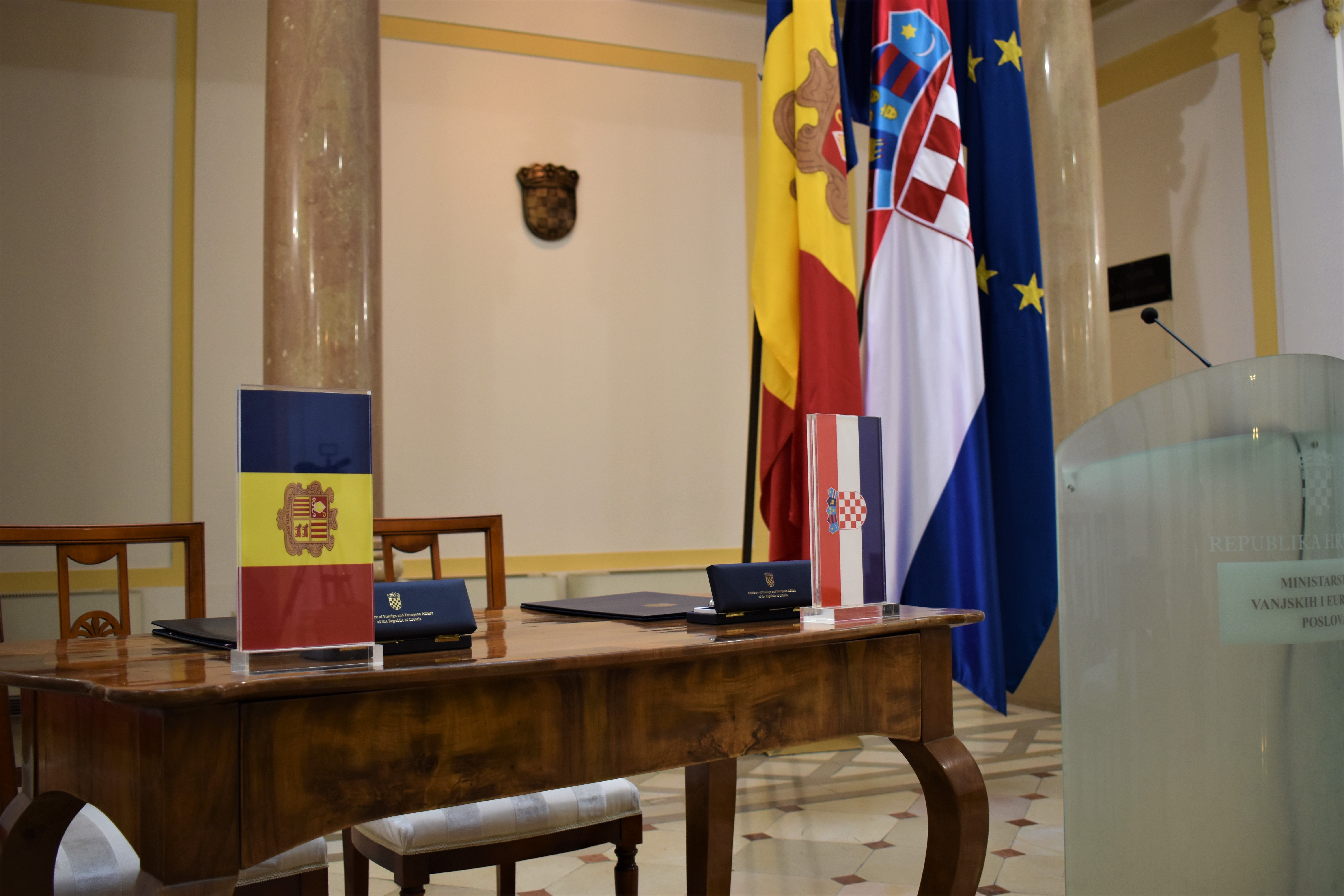 Andorra i Croàcia refermen les relacions bilaterals