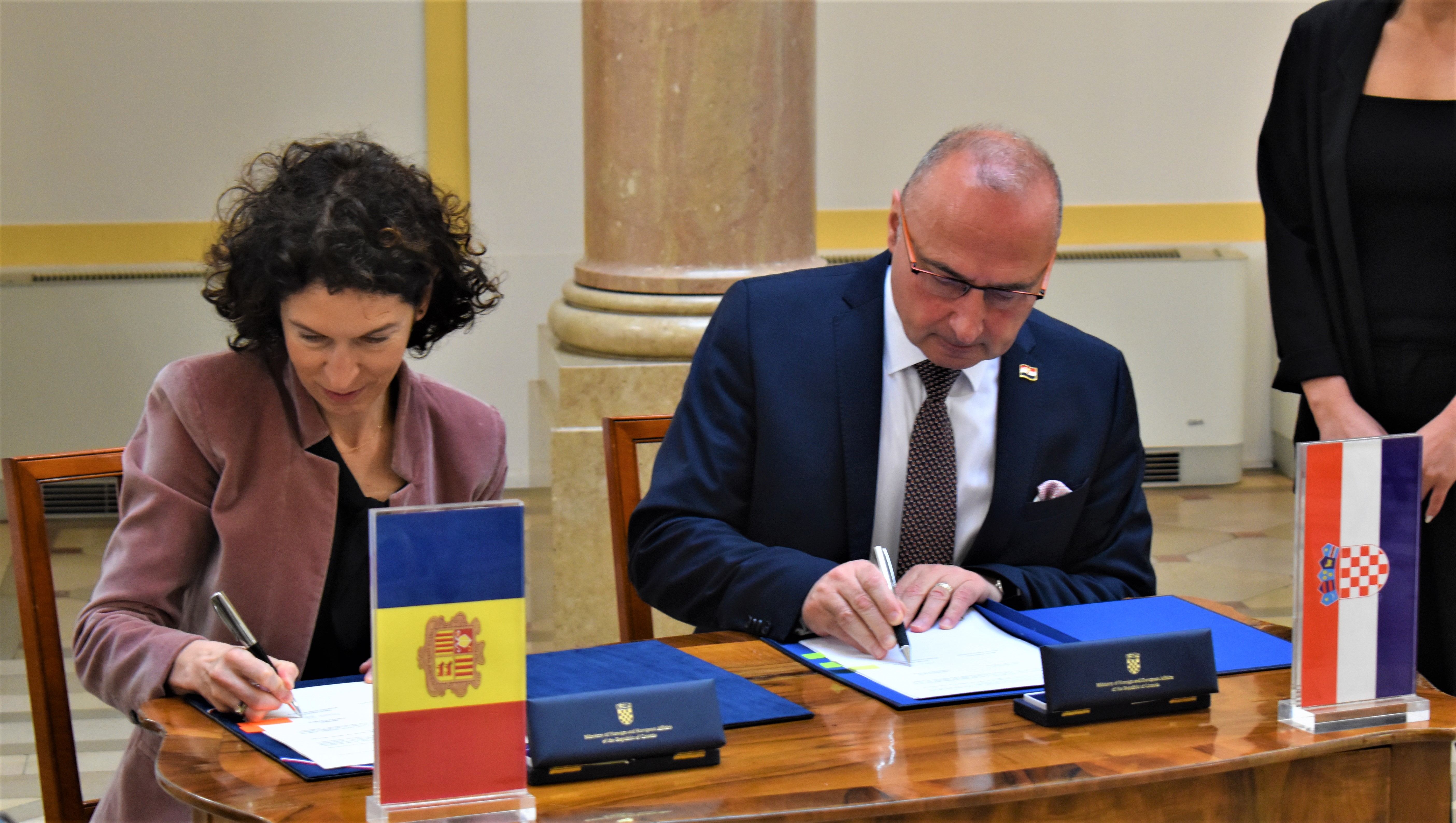 Andorra i Croàcia refermen les relacions bilaterals