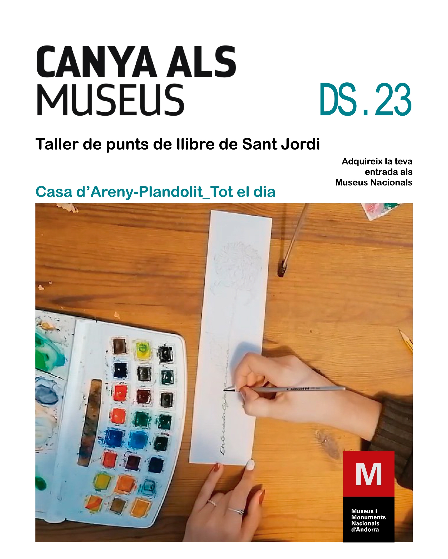 El Museu Casa d’Areny-Plandolit surt al carrer per Sant Jordi