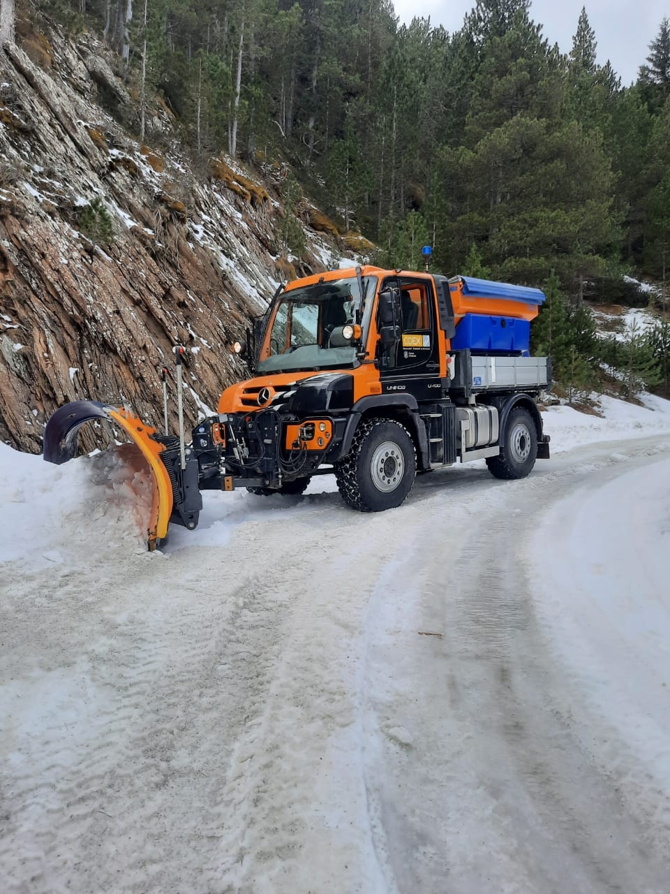 El COEX obrirà la circulació a la carretera del Coll de la Gallina aquest dimecres