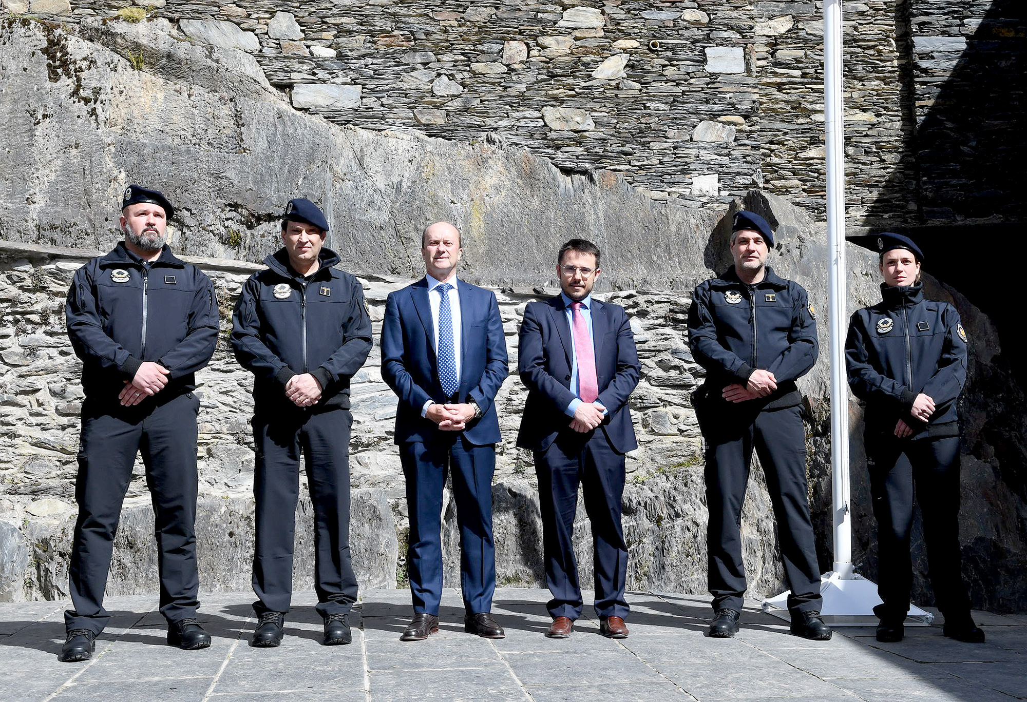 Rossell presideix la cerimònia d'obertura del curs formatiu de la 31a promoció d'agents penitenciaris