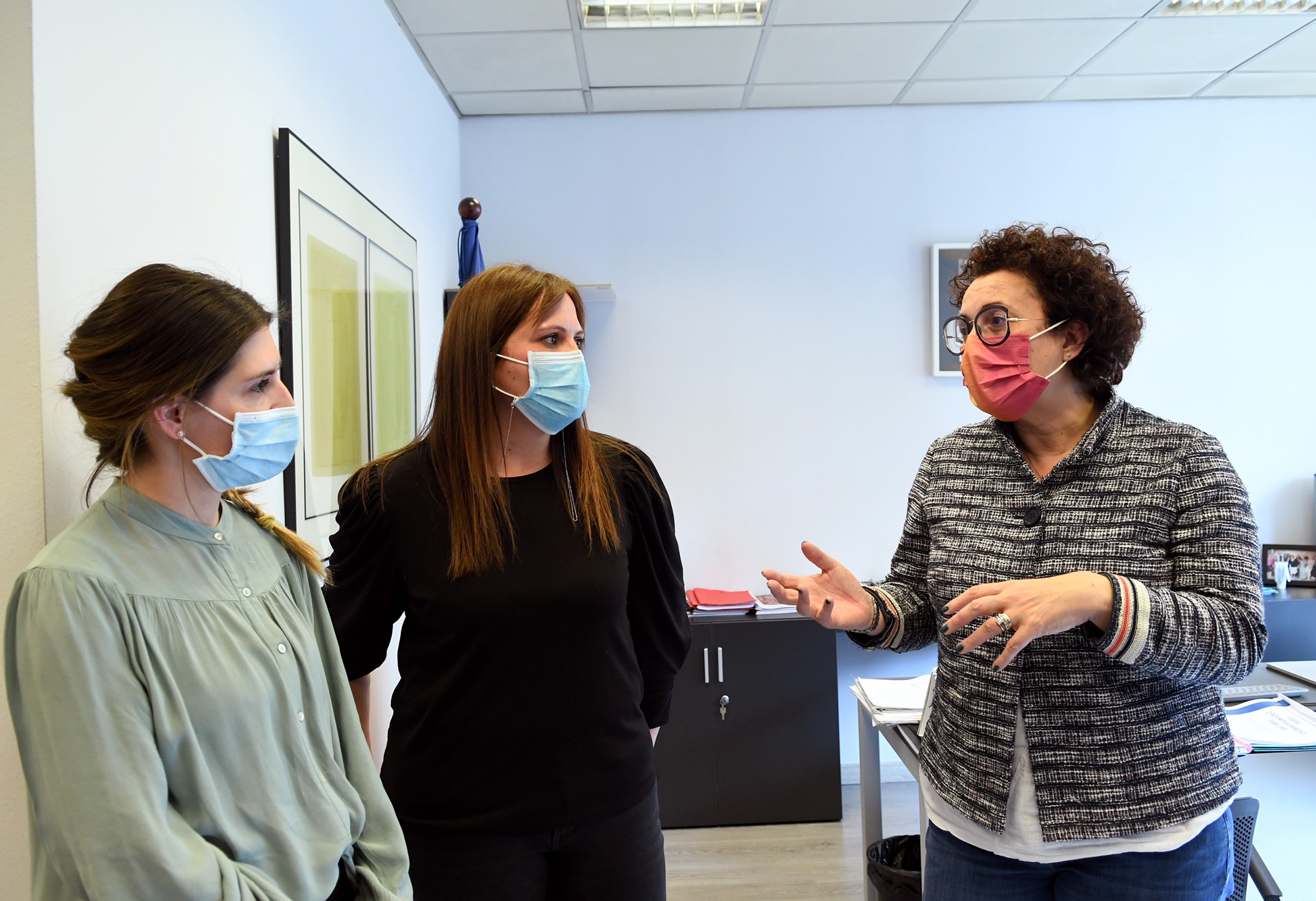 La ministra d’Afers Socials, Joventut i Igualtat, Judith Pallarés, presenta el nou Espai d’Acompanyament Familiar