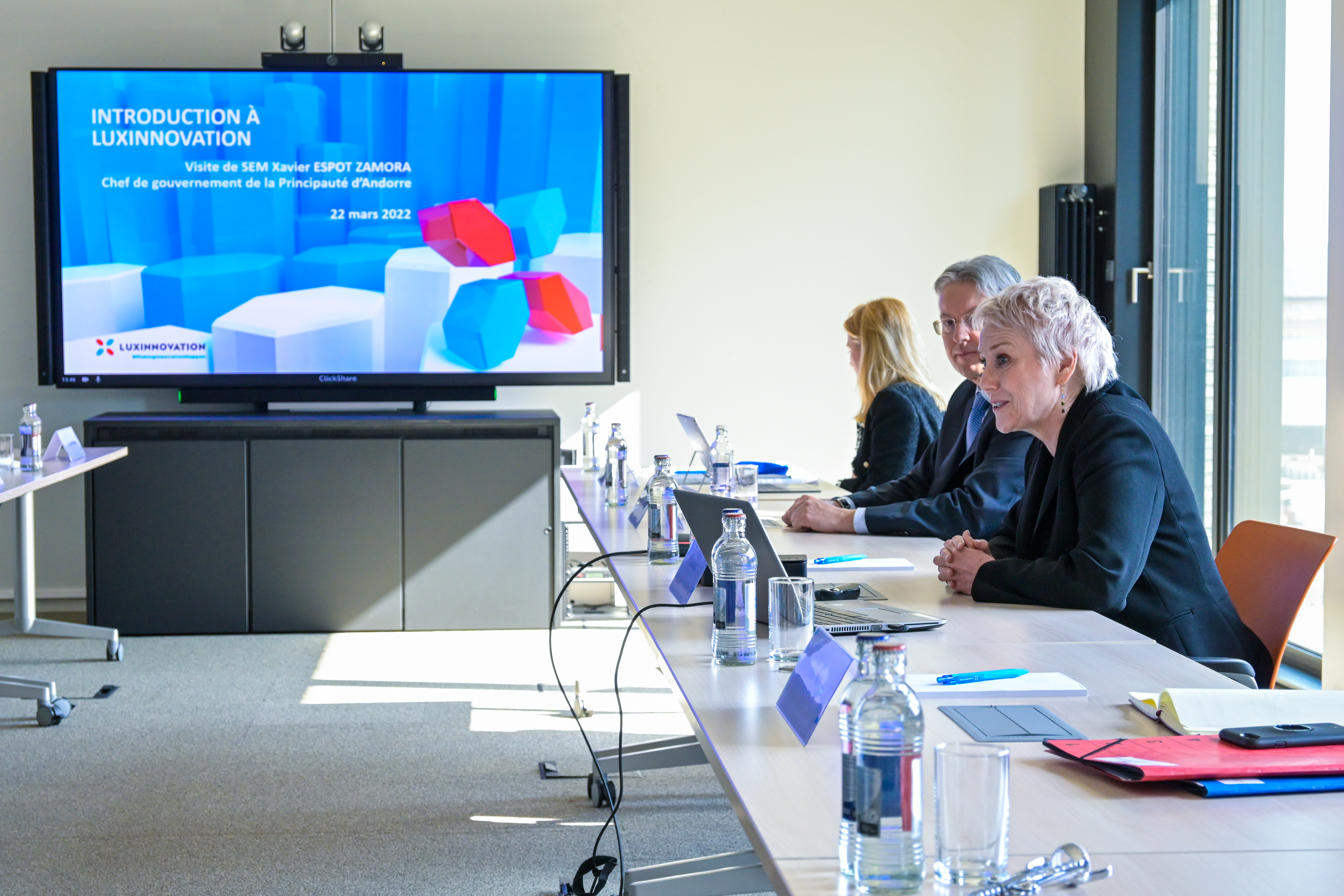 Andorra i Luxemburg acorden la cooperació en l’àmbit de la recerca i de la innovació