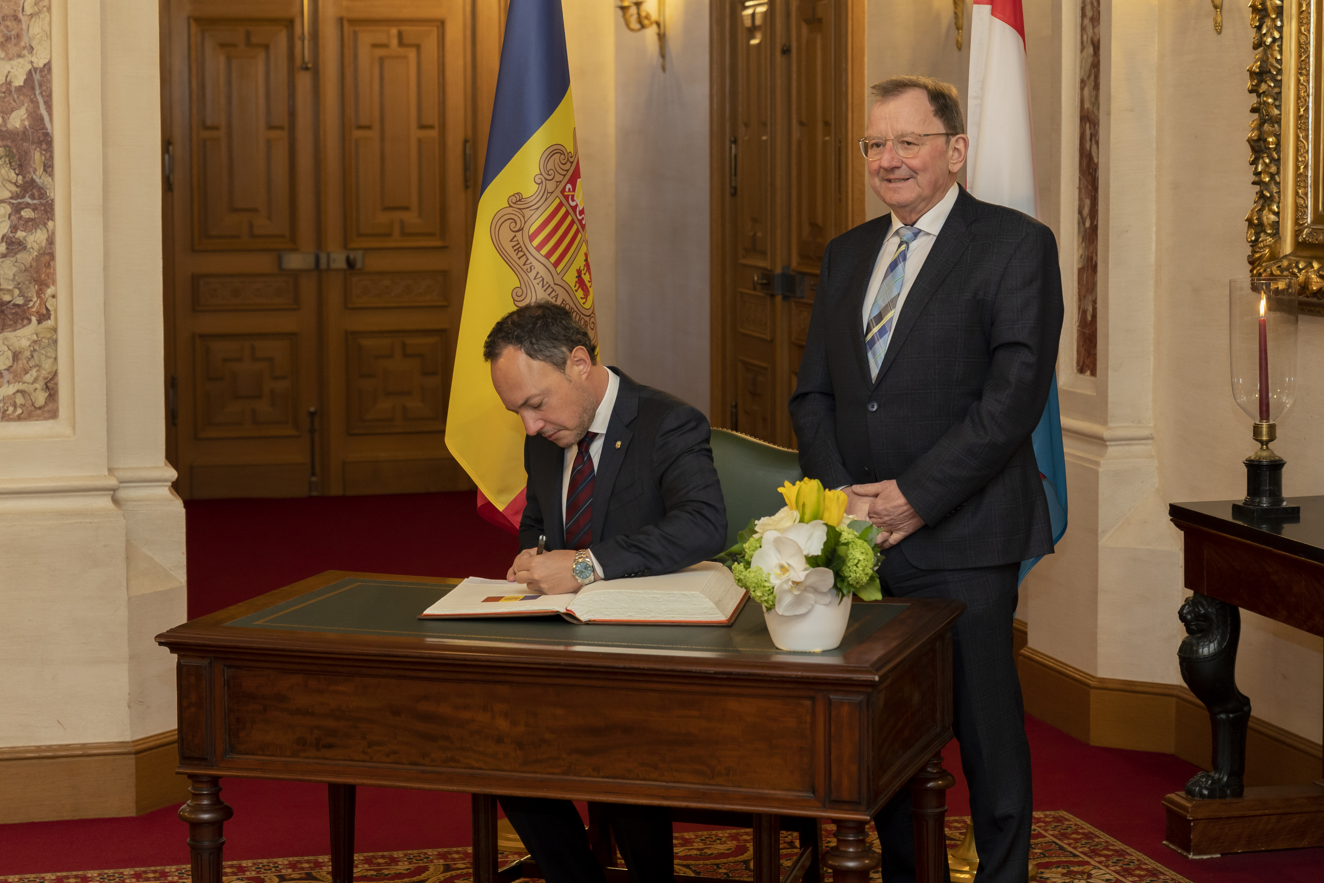 Andorra i Luxemburg intensifiquen les relacions bilaterals