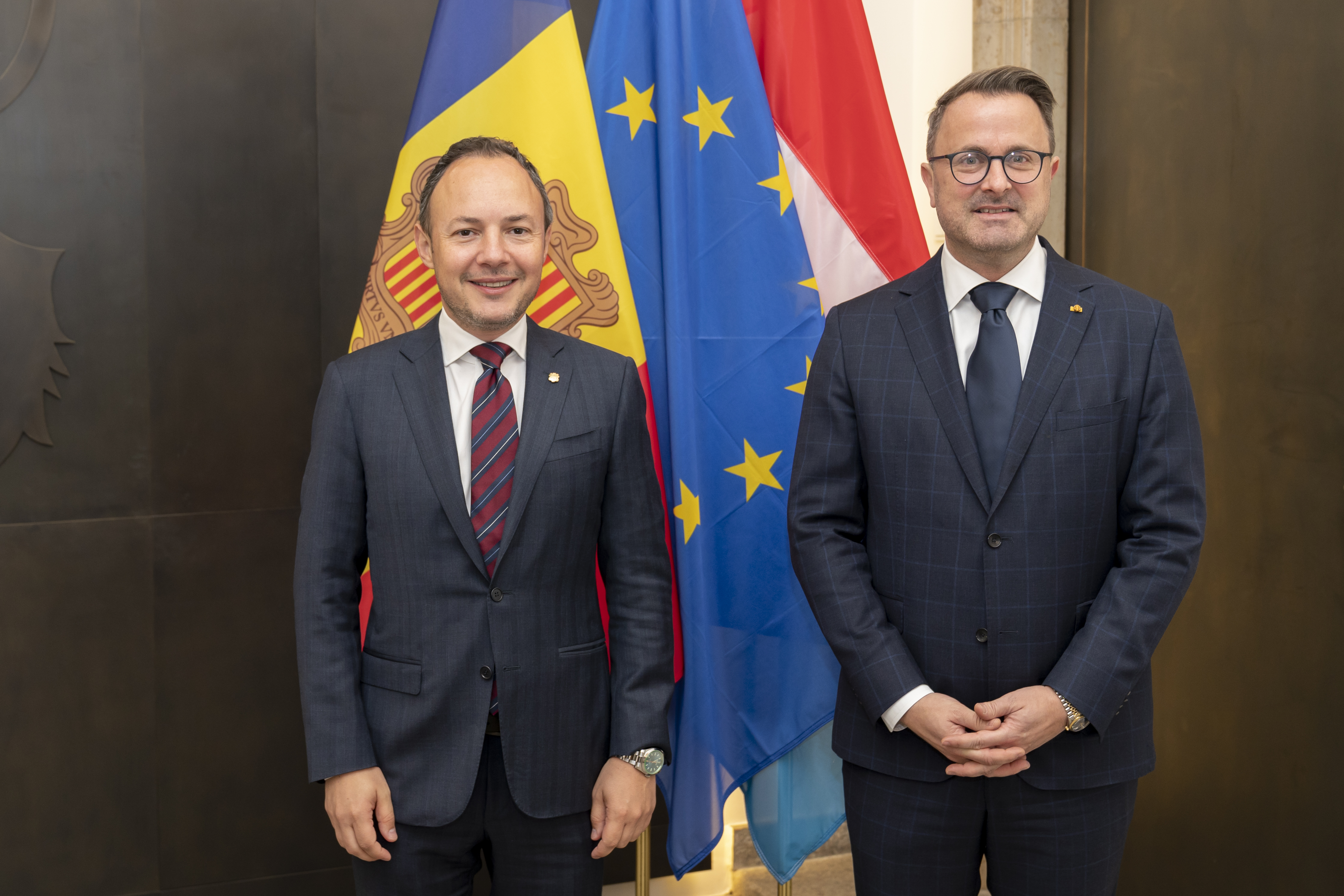 Andorra i Luxemburg intensifiquen les relacions bilaterals