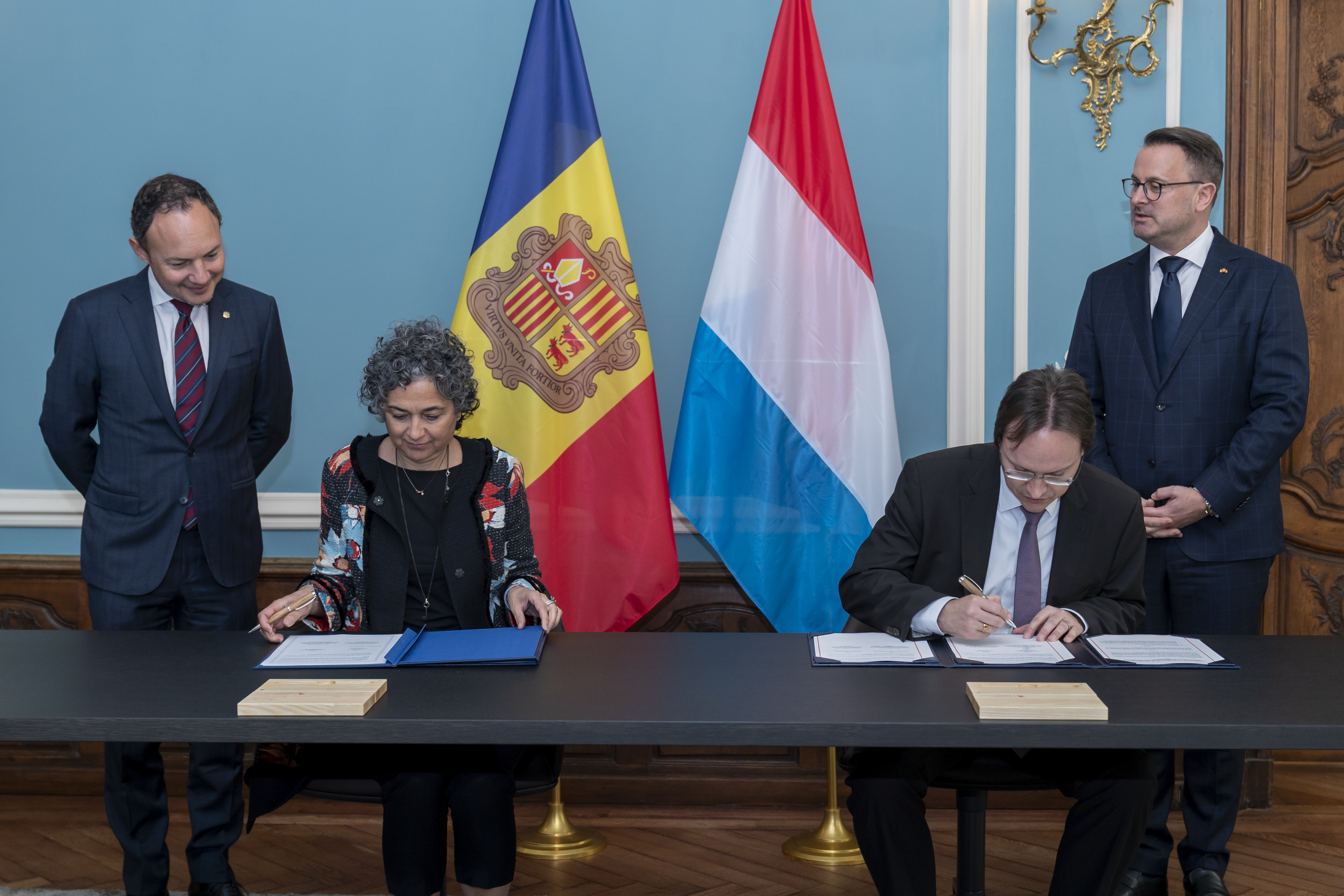 Andorra i Luxemburg intensifiquen les relacions bilaterals