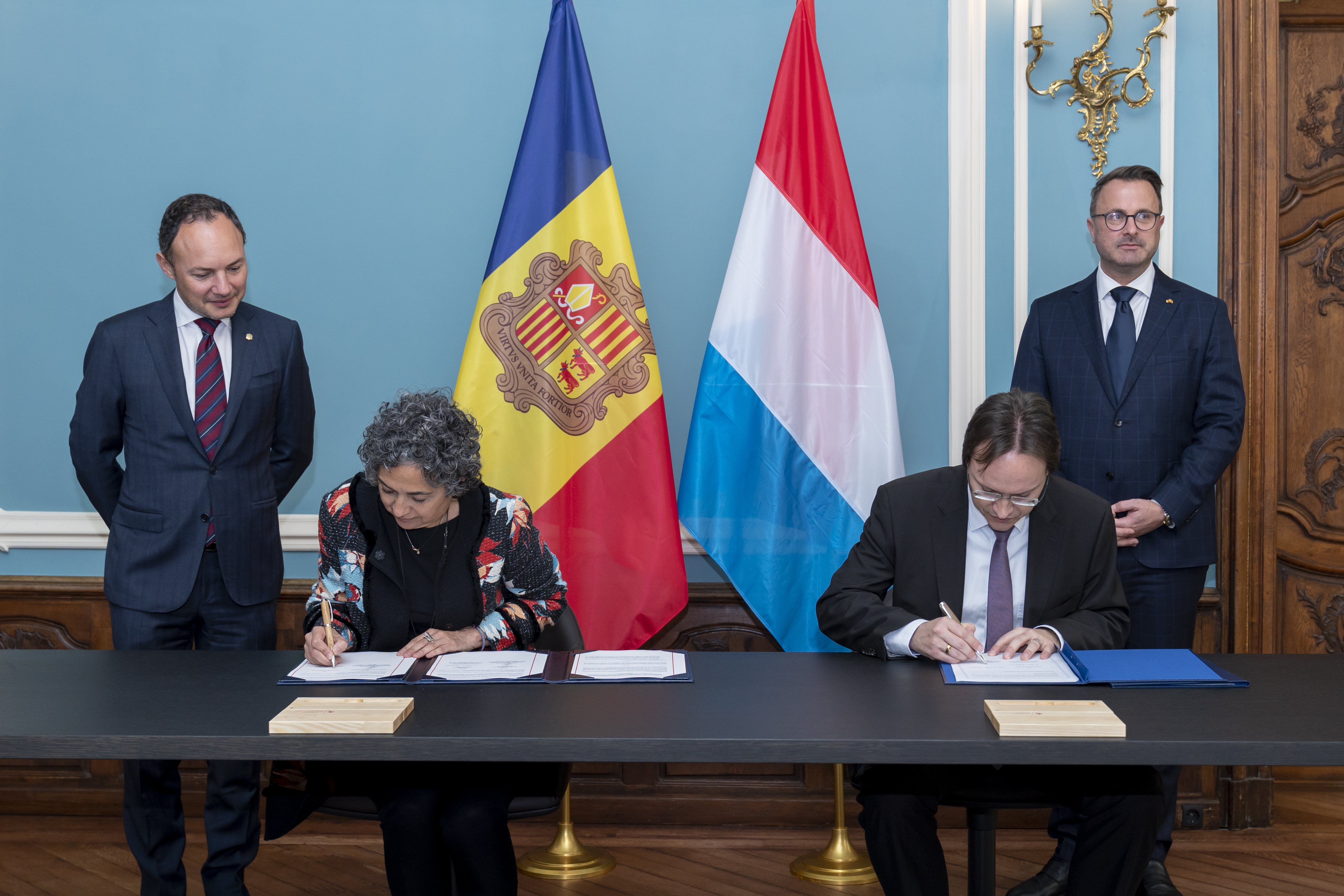 Andorra i Luxemburg intensifiquen les relacions bilaterals