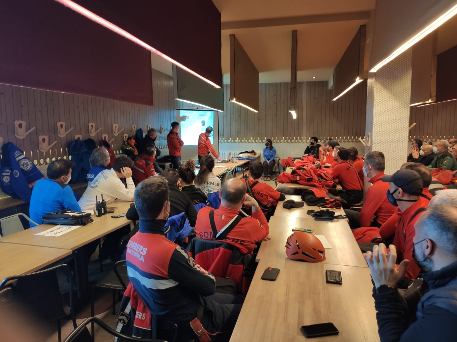 Una vuitantena de persones participen en el Simulacre Nacional d’Allaus per revisar els procediments d’actuació