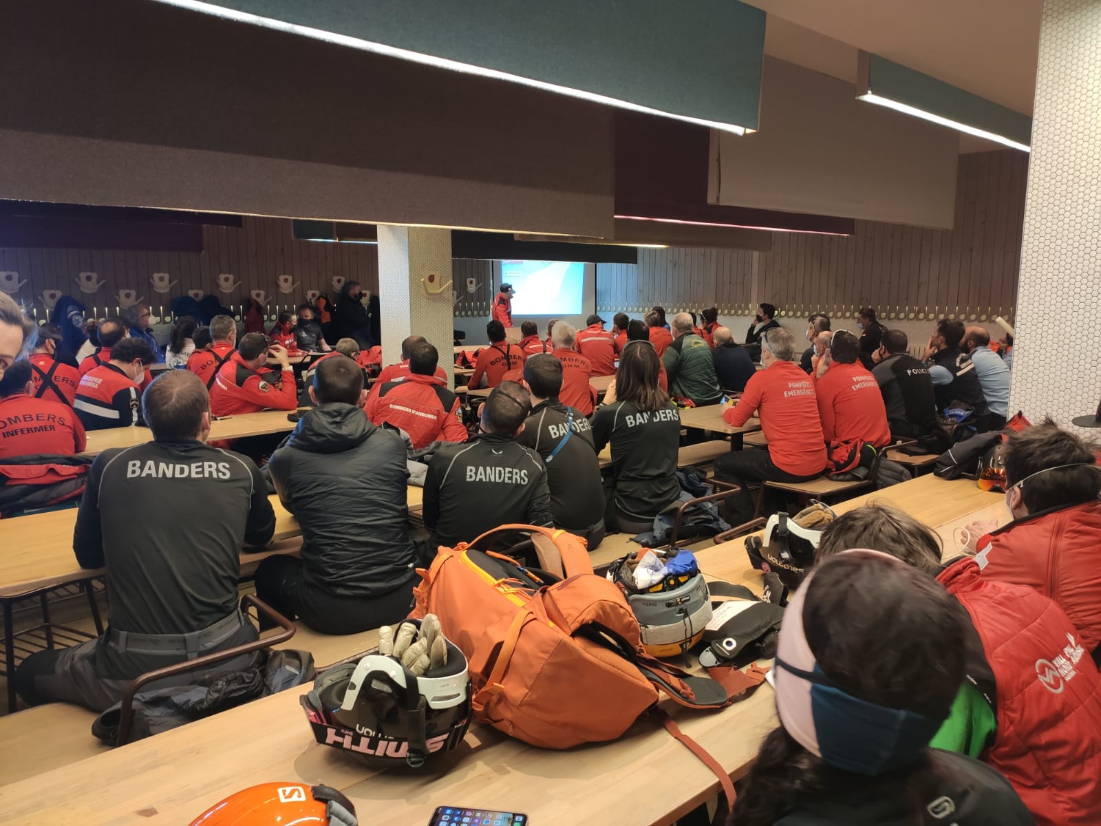 Una vuitantena de persones participen en el Simulacre Nacional d’Allaus per revisar els procediments d’actuació