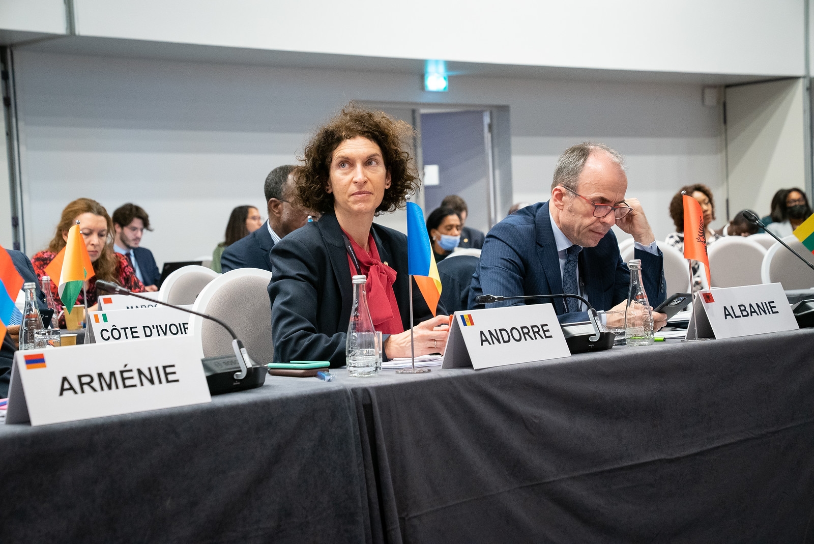 Ubach exposa a la 40a Conferència Ministerial de la Francofonia la necessitat de lluitar contra la desinformació i les notícies falses