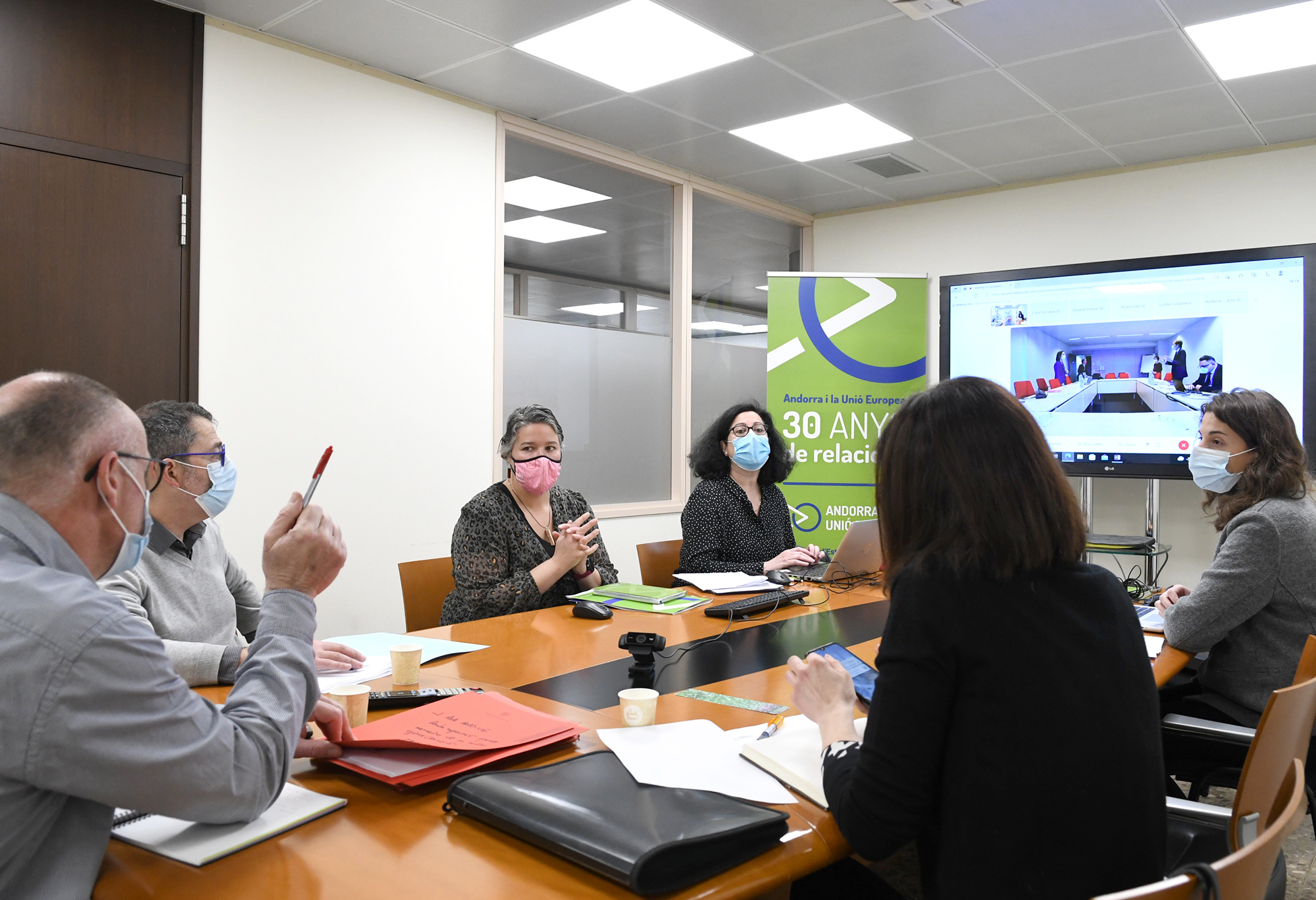 Andorra continua la negociació de l’Acord d’associació amb bones perspectives d’avançar durant el 2022