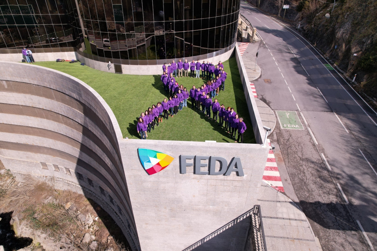 FEDA se suma a la commemoració del Dia internacional de les dones amb un acte de suport