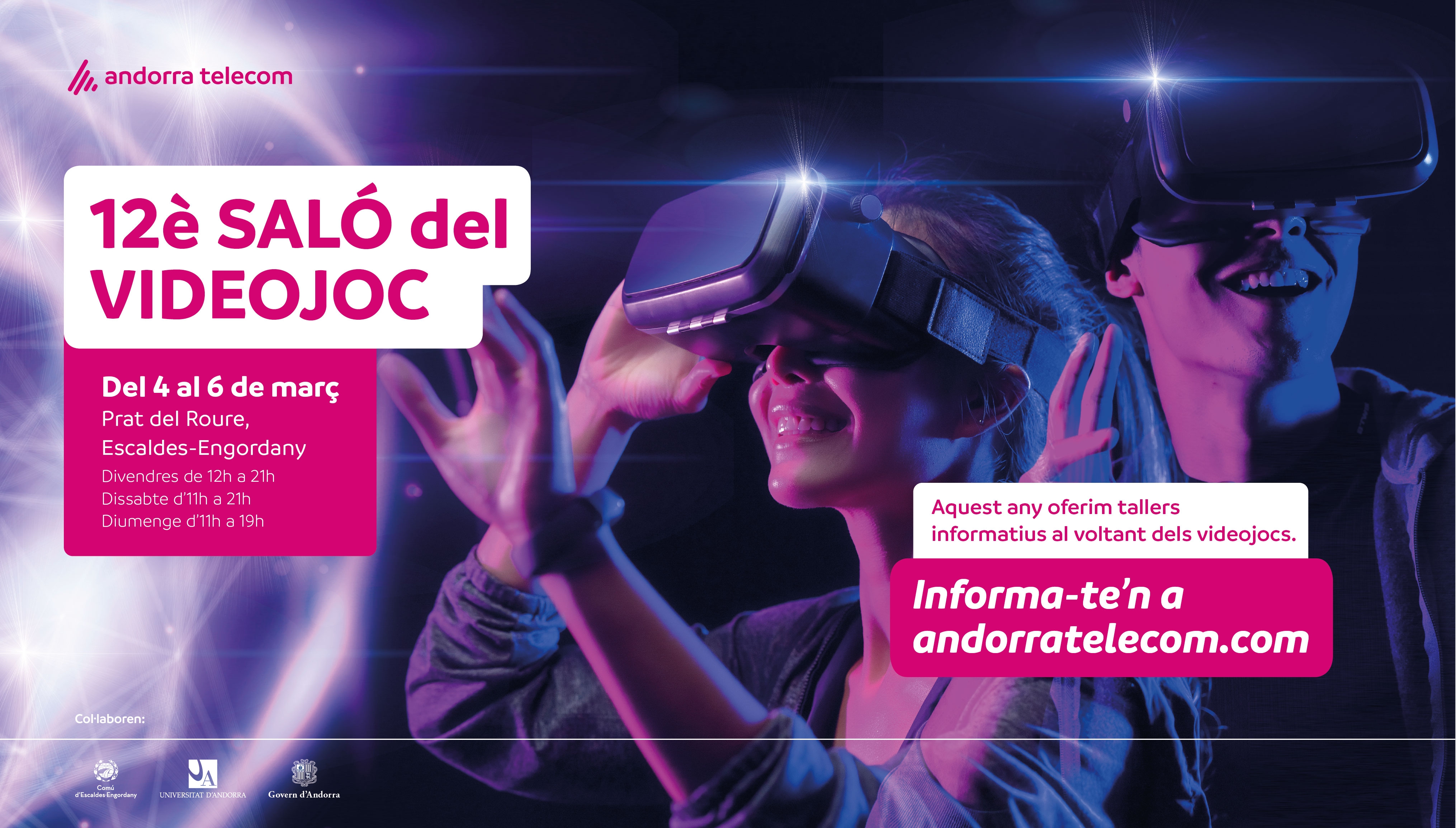 Torna el Saló del Videojoc d’Andorra Telecom