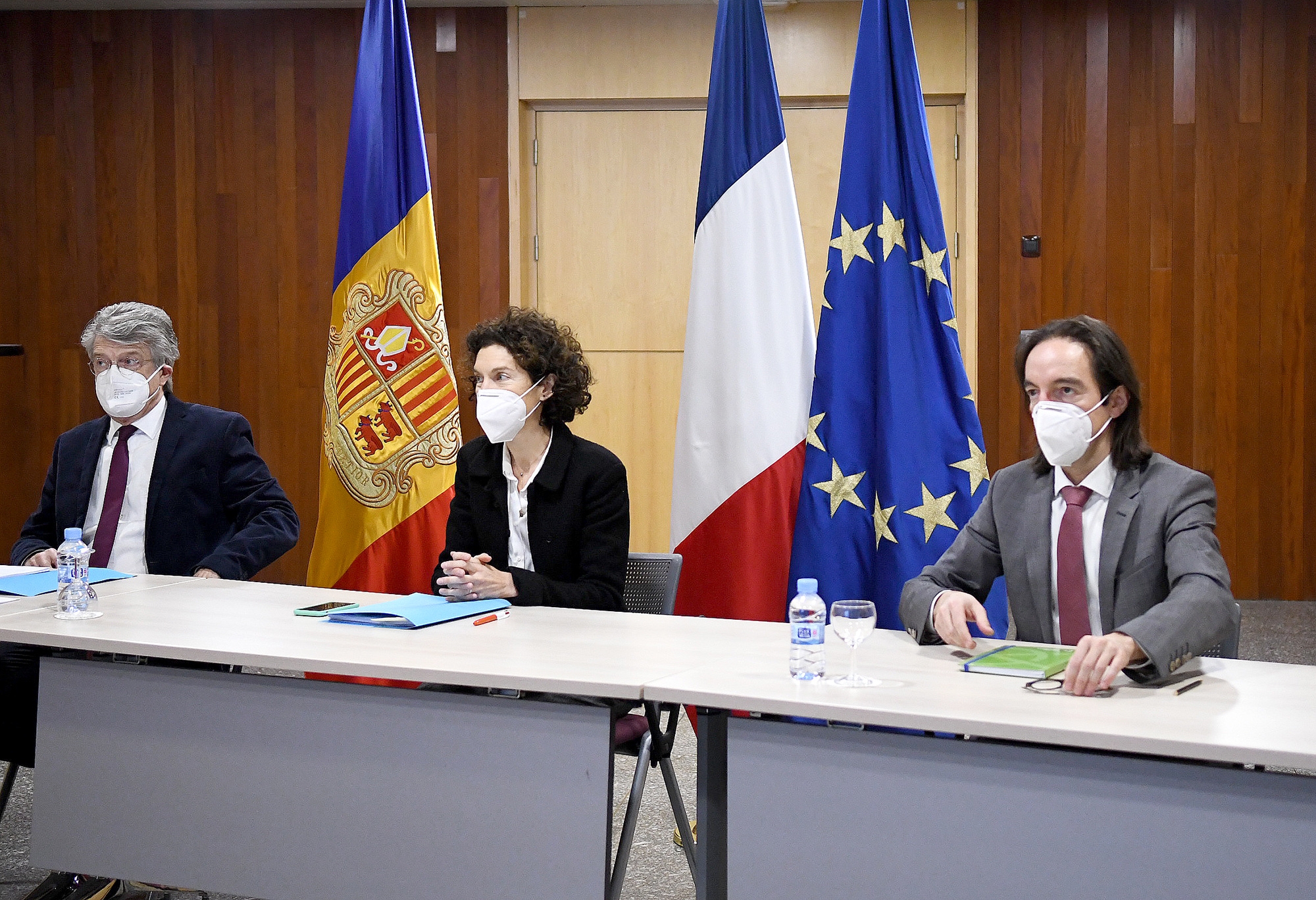 L’ambaixador Tribolet presenta les prioritats de la Presidència francesa a la UE en una conferència organitzada per Afers Exteriors i l’ambaixada