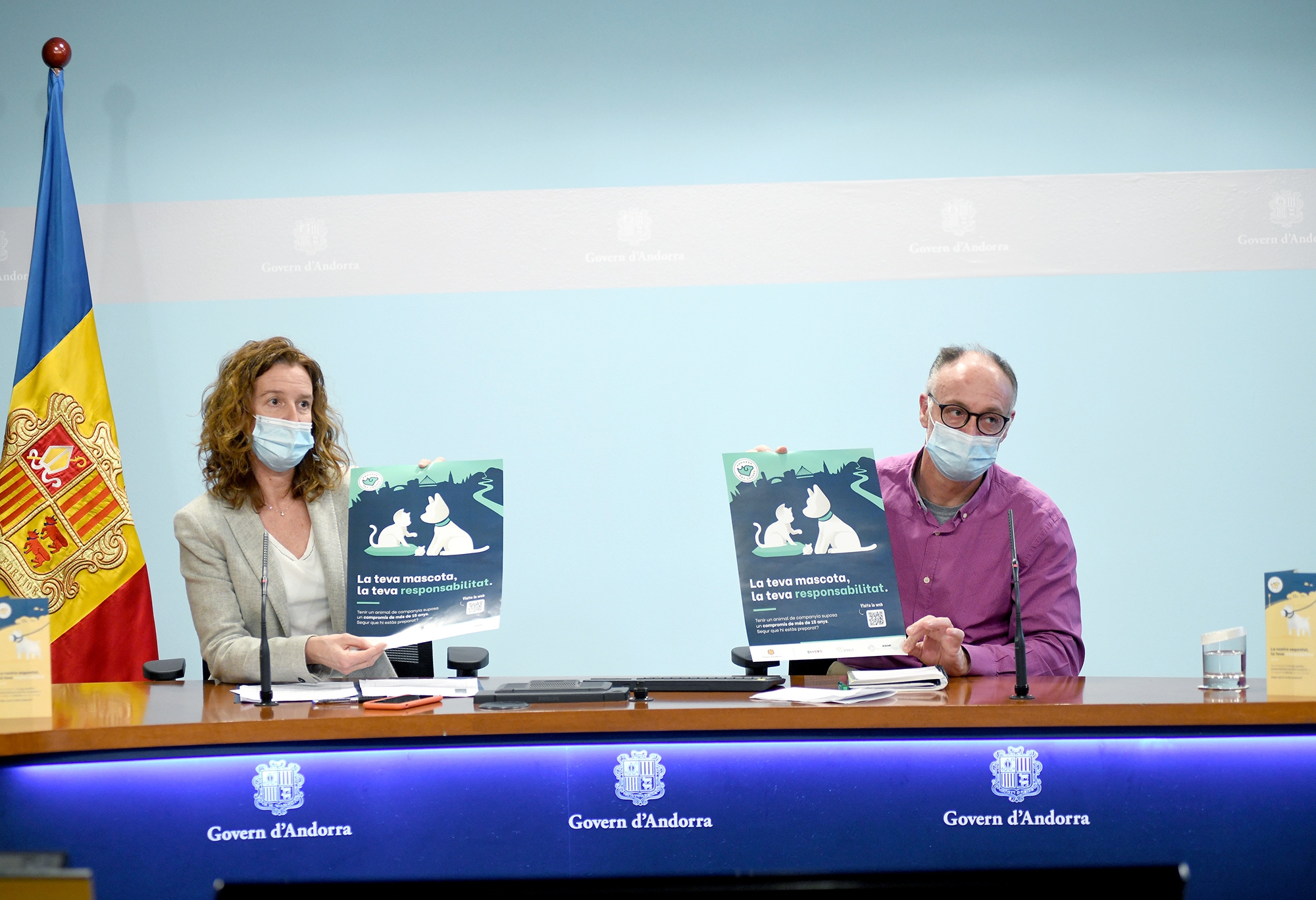 Agricultura impulsa una campanya per conscienciar i promocionar la tinença responsable dels animals de companyia