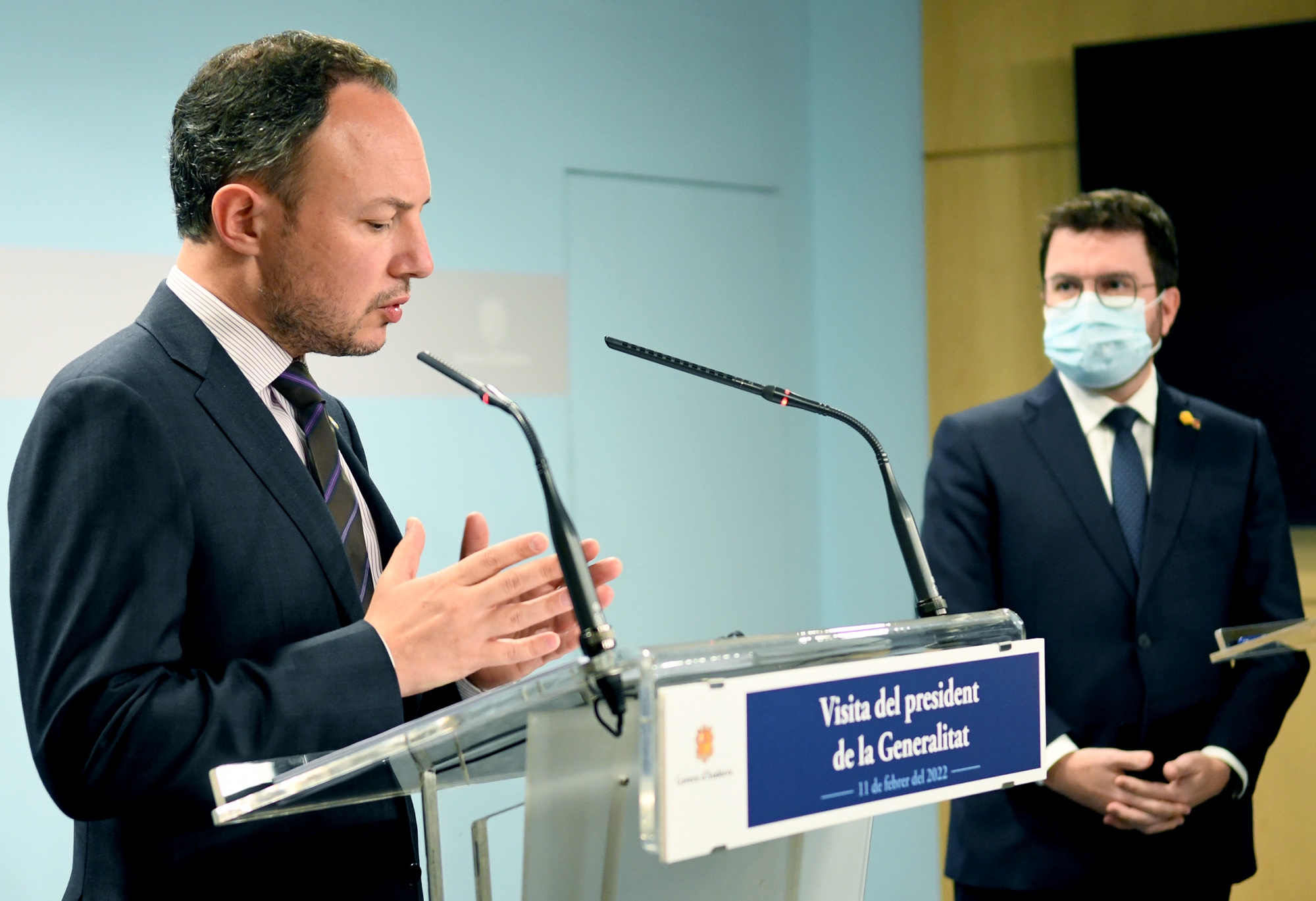 Espot i Aragonès acorden establir reunions al més alt nivell de forma periòdica per abordar els temes d’interès comú