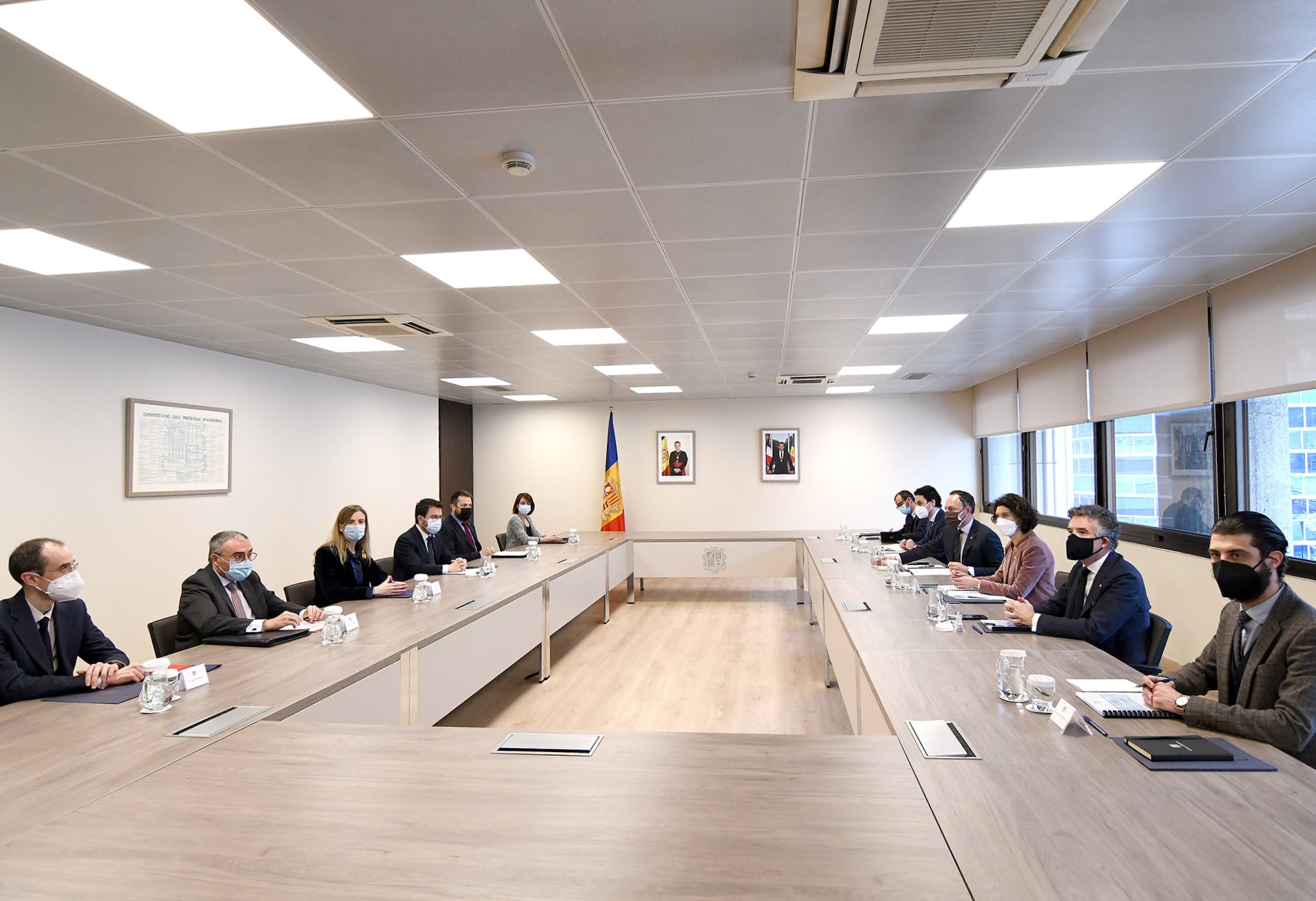 Espot i Aragonès acorden establir reunions al més alt nivell de forma periòdica per abordar els temes d’interès comú