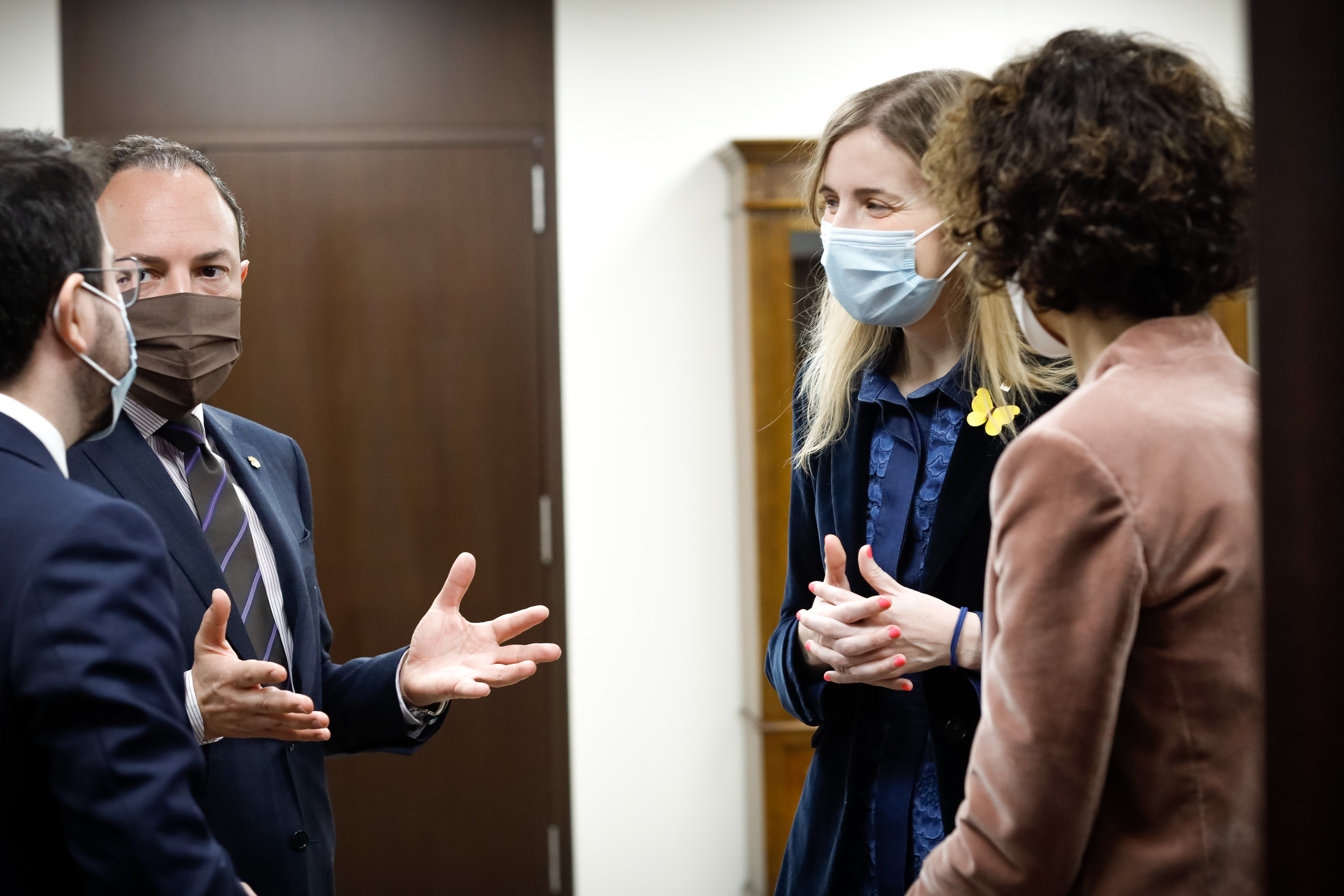 Espot i Aragonès acorden establir reunions al més alt nivell de forma periòdica per abordar els temes d’interès comú