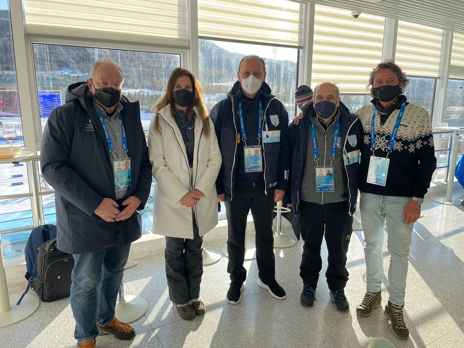 La ministra Riva es reuneix amb Iceta durant l’estada a Pequín amb motiu de la celebració dels JJOO d’hivern