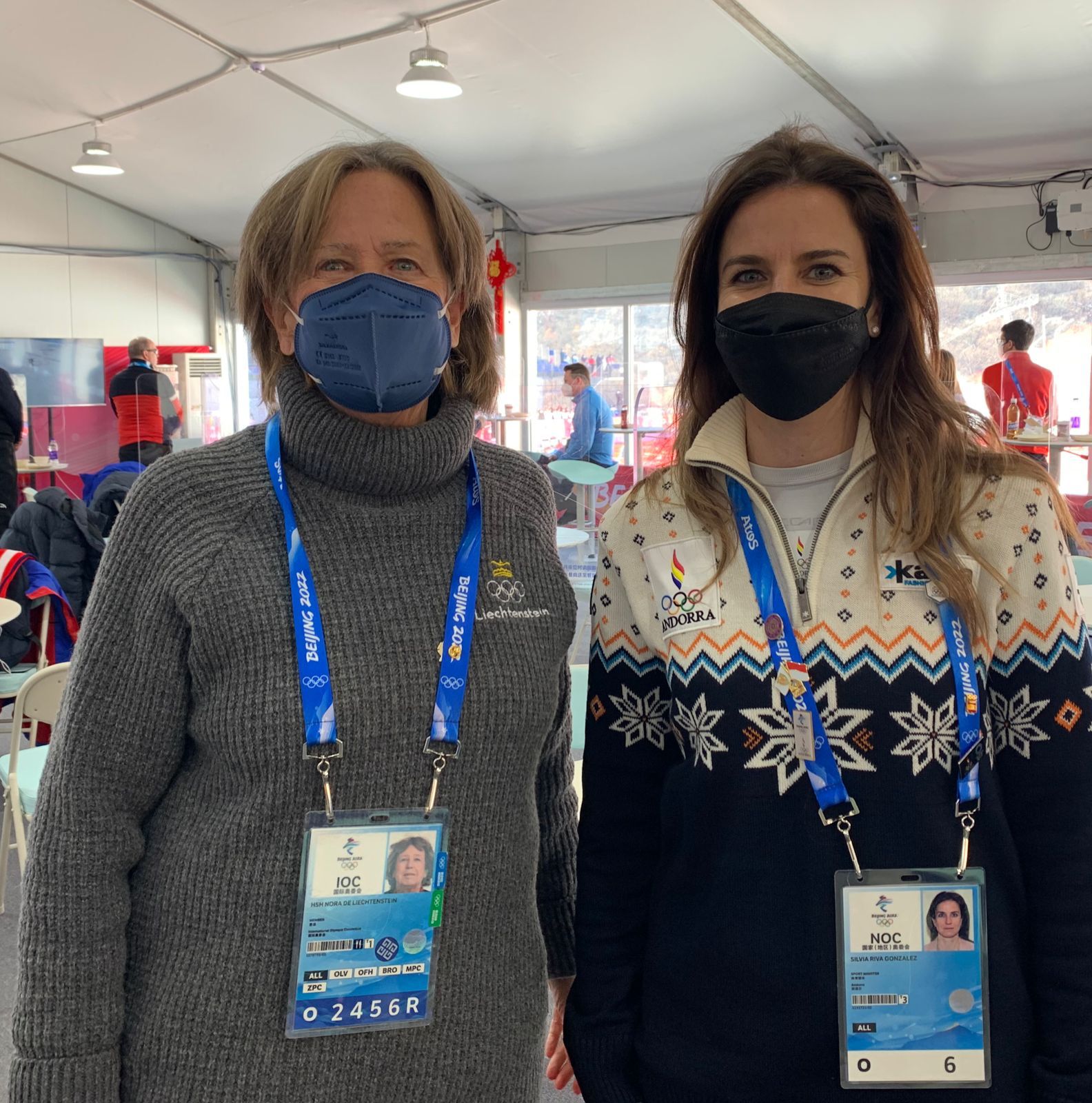 La ministra Riva es reuneix amb Iceta durant l’estada a Pequín amb motiu de la celebració dels JJOO d’hivern