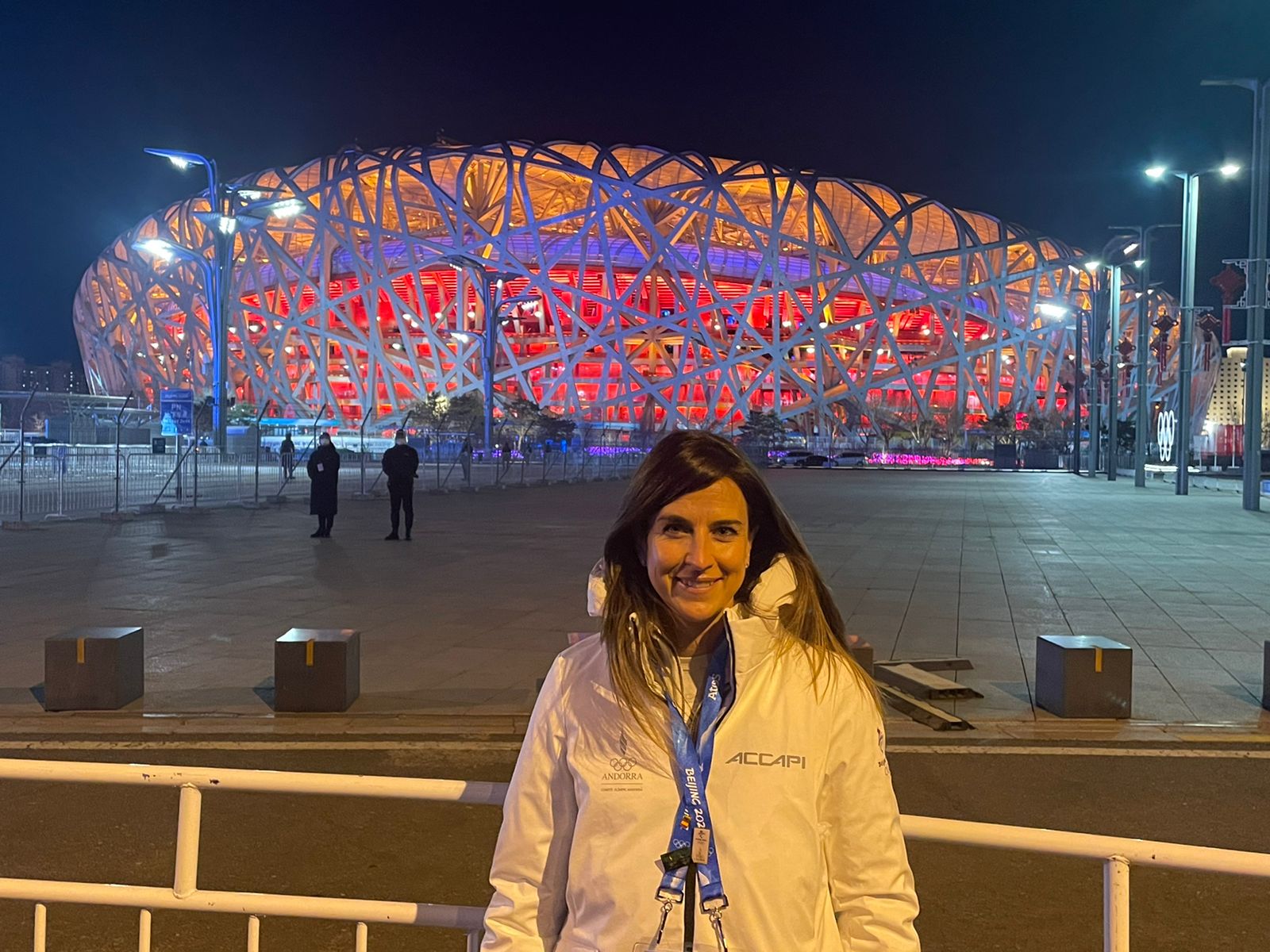 La ministra Riva assisteix a la cerimònia d’inauguració dels JJOO d’hivern de Pequín 2022