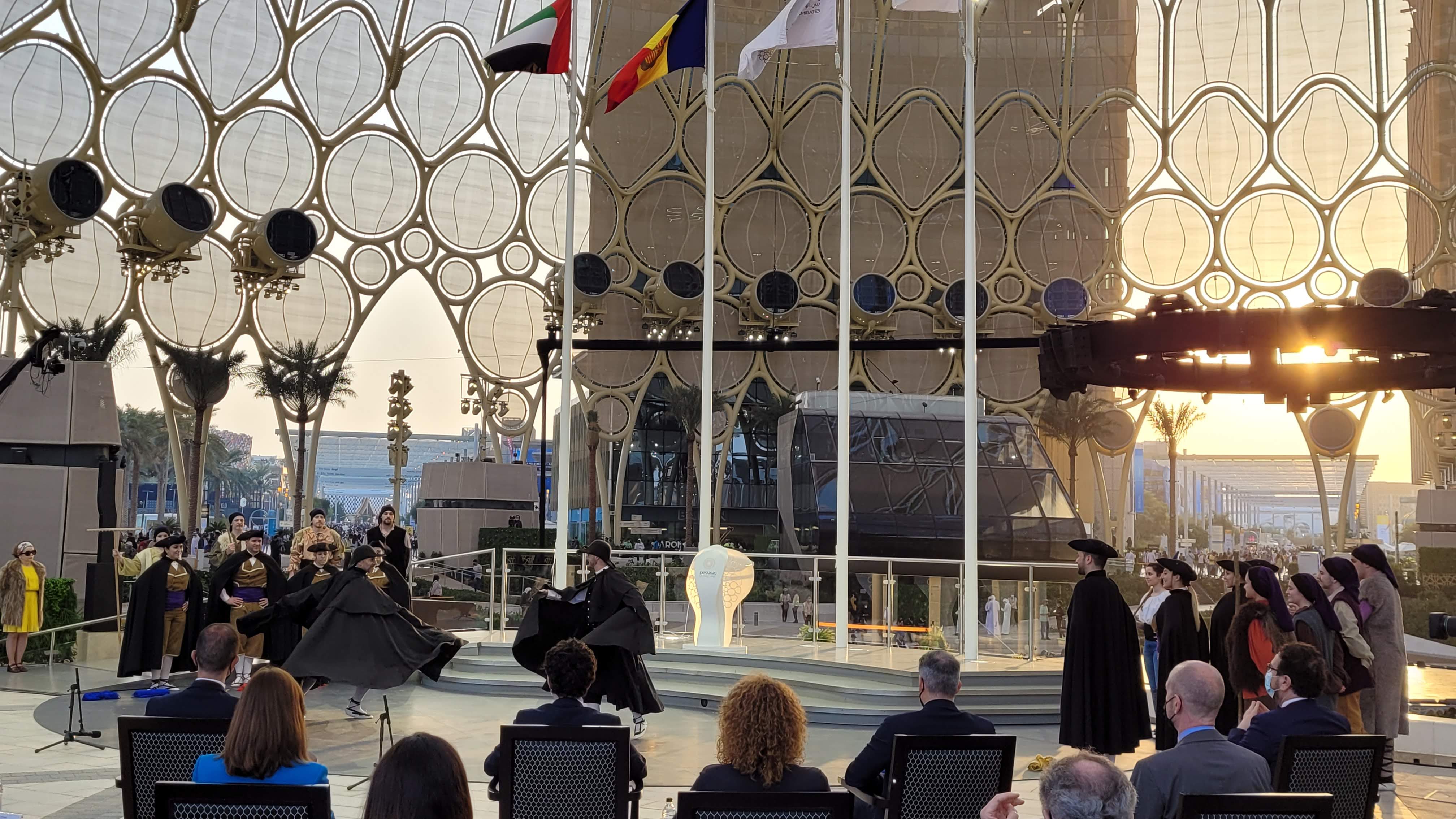 L’Expo Dubai 2020 celebra el Dia Nacional d’Andorra amb la presència del cap de Govern i els ministres Torres i Ubach