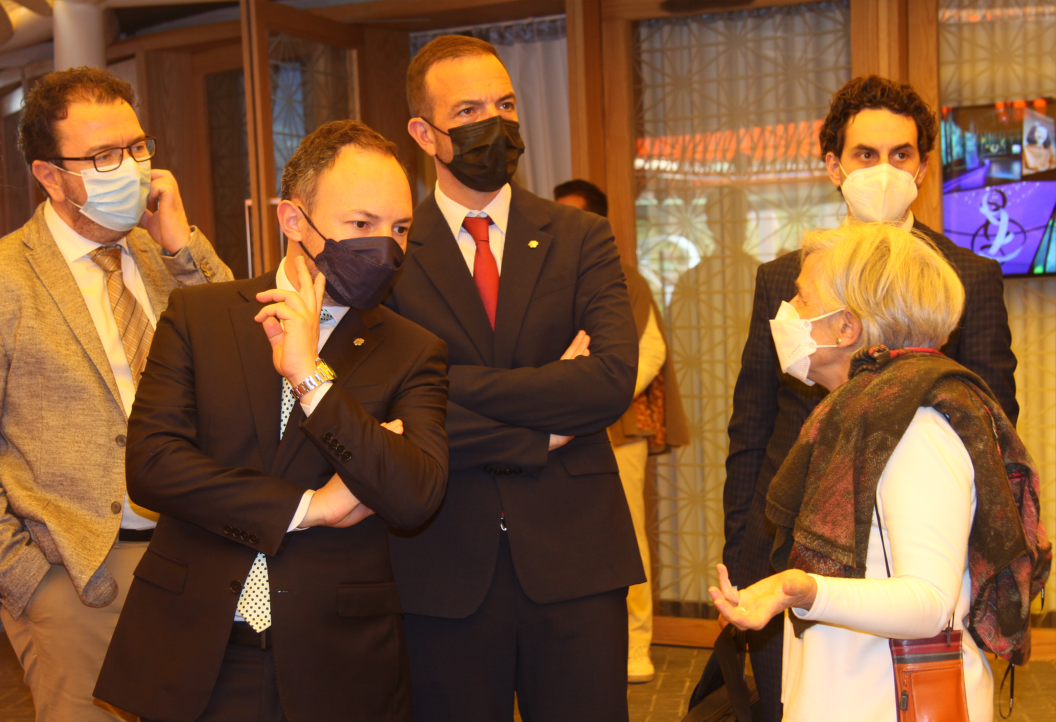 Delegació andorrana a l’Expo Dubai 2020 i al pavelló del Principat, que ja ha rebut més de 140.000 visitants