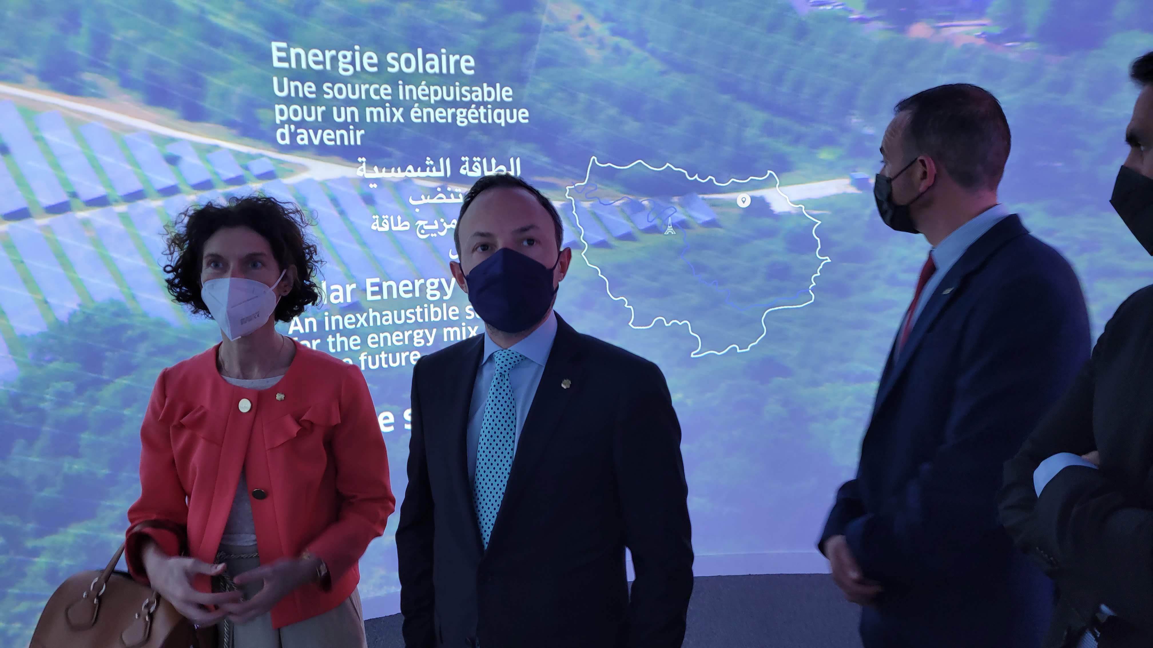 Delegació andorrana a l’Expo Dubai 2020 i al pavelló del Principat, que ja ha rebut més de 140.000 visitants