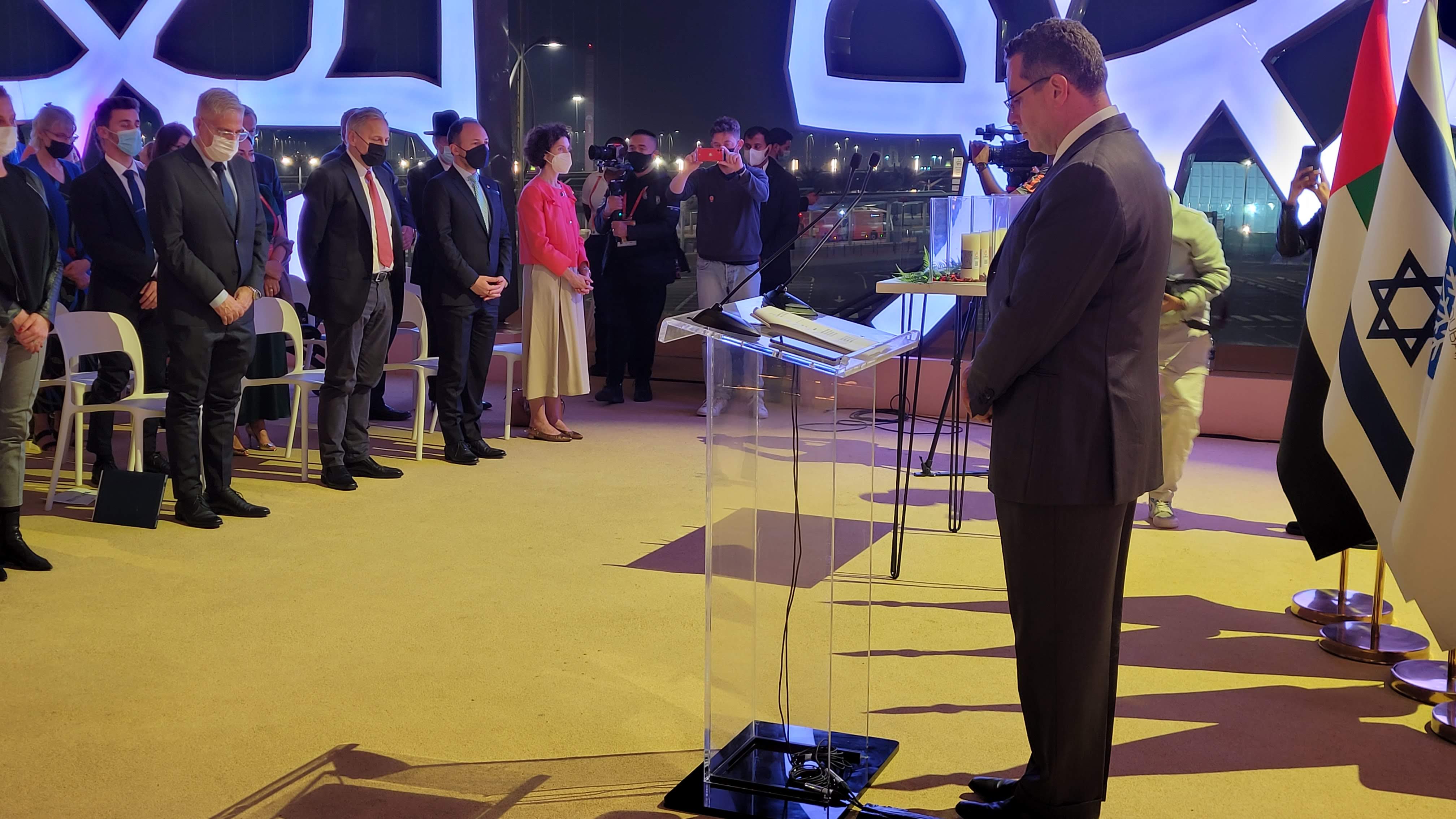 Delegació andorrana a l’Expo Dubai 2020 i al pavelló del Principat, que ja ha rebut més de 140.000 visitants