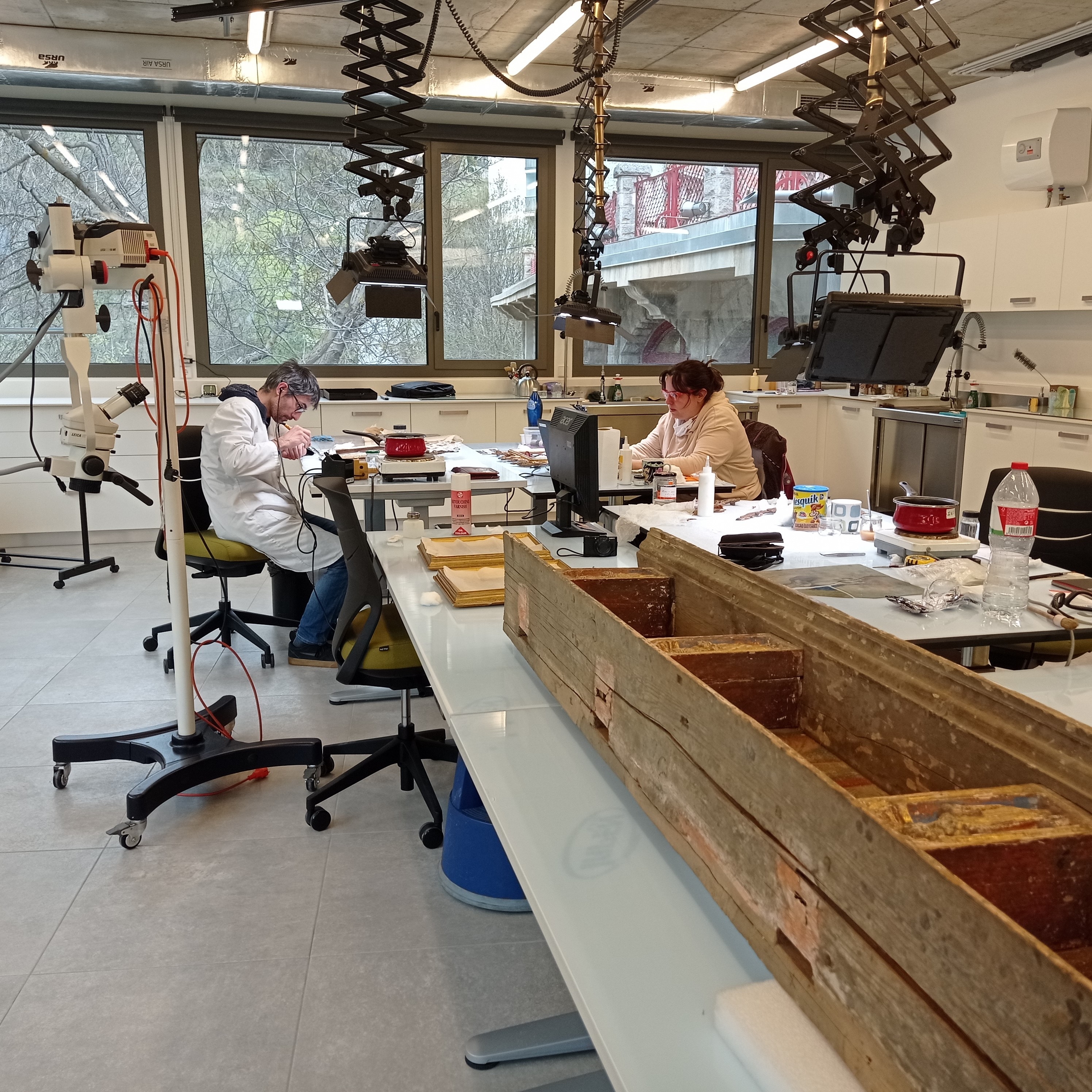 Patrimoni organitza visites guiades als tallers de restauració i d’inventari per celebrar el Dia internacional del conservador/a i restaurador/a