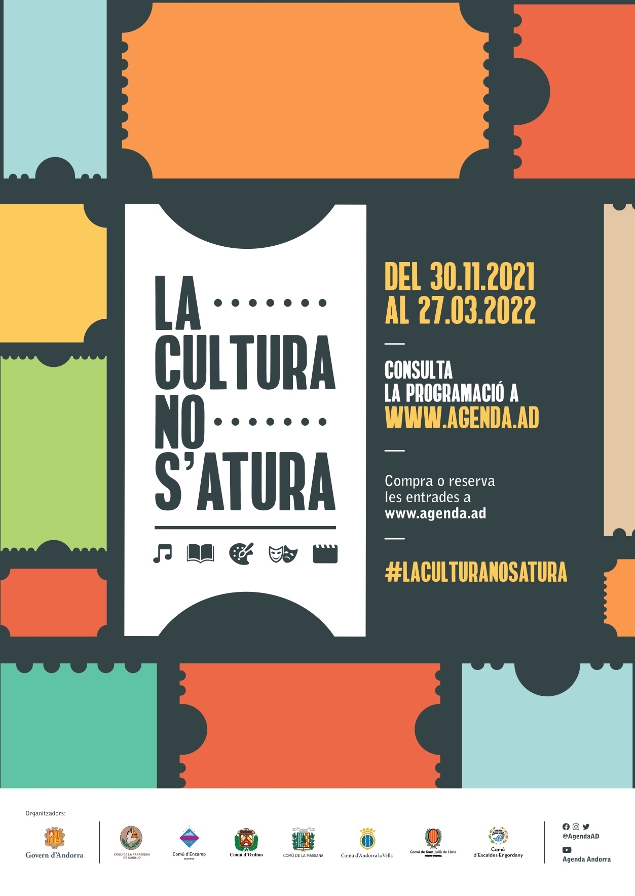 El programa La cultura no s’atura ofereix més de 15 noves activitats durant el mes de gener