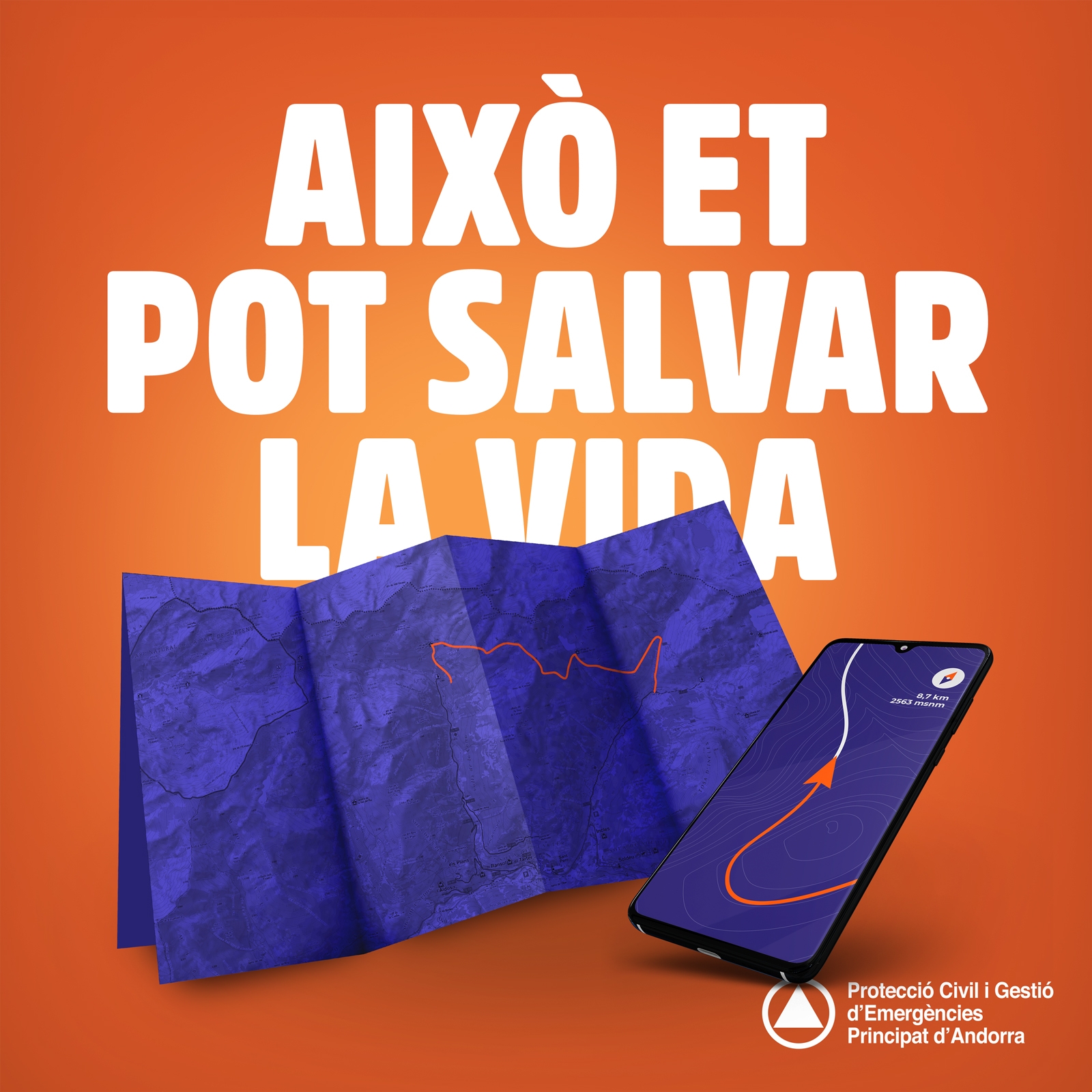 Protecció Civil impulsa una campanya per promoure la preparació en les activitats a la muntanya hivernal