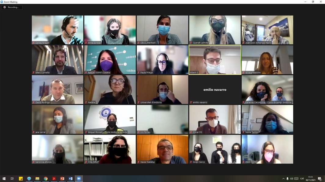 Seminari virtual per promulgar els plans de mobilitat sostenible per a les empreses i entitats públiques de més de 100 treballadors