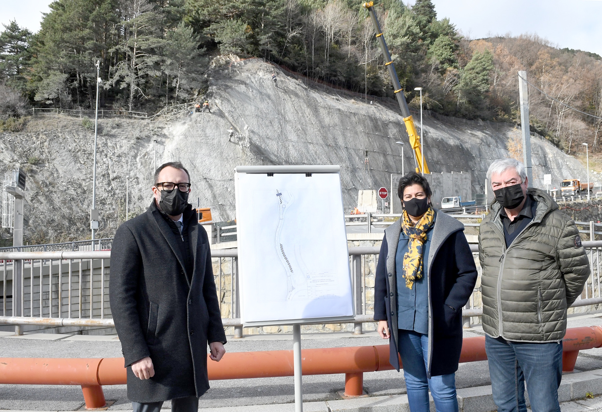 El doble carril de baixada a la CG-3 entre la CS d’Anyós i el túnel de les Dos Valires estarà actiu a partir del 3 de desembre, a excepció de moments puntuals per l’avançament de les obres
