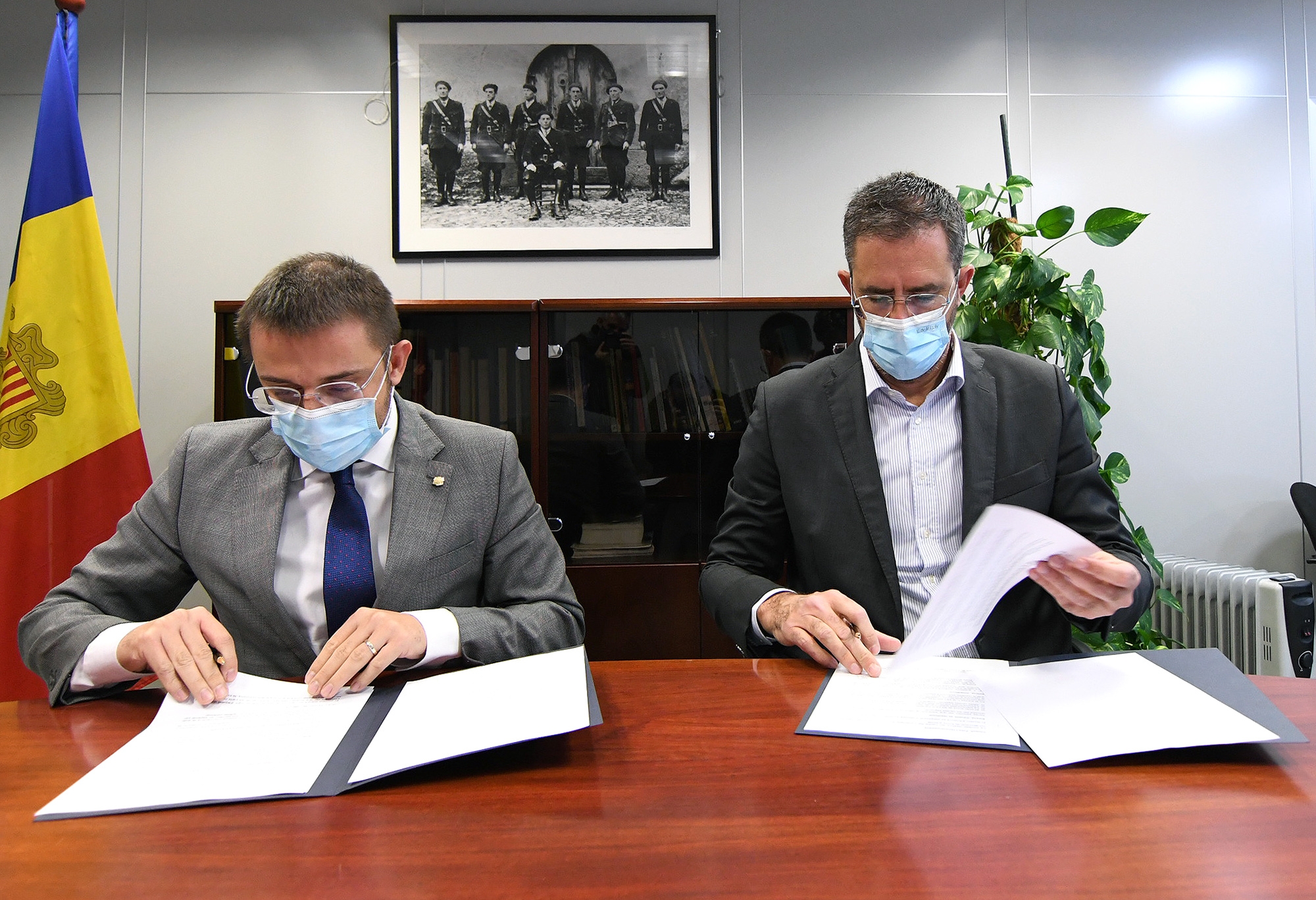 Protecció Civil i Cinemes Illa Carlemany signen un conveni per projectar les campanyes de sensibilització i prevenció a l’inici de les pel·lícules familiars i infantils