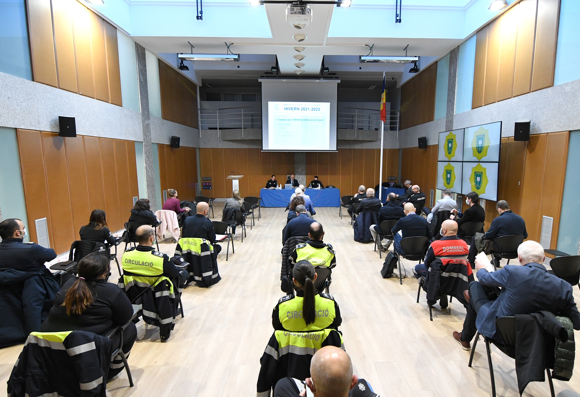 La Taula tècnica del trànsit estableix els dispositius especials per a la temporada d’hivern 2021-2022