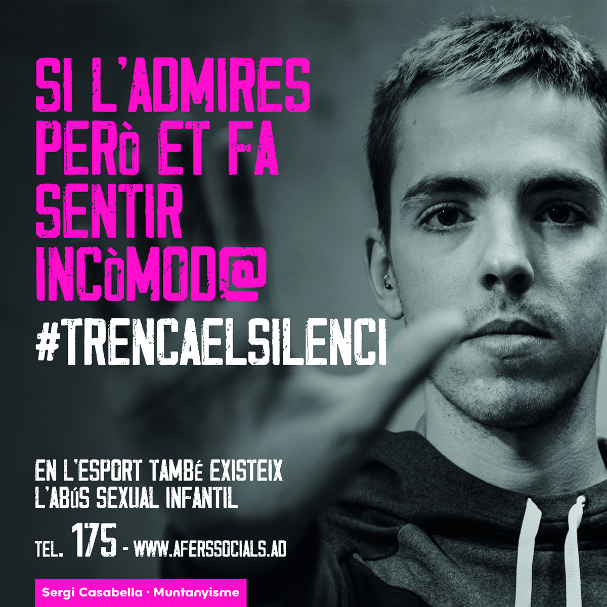 Comença la campanya ‘Trenca el silenci’ per prevenir l’abús sexual infantil en l’àmbit esportiu