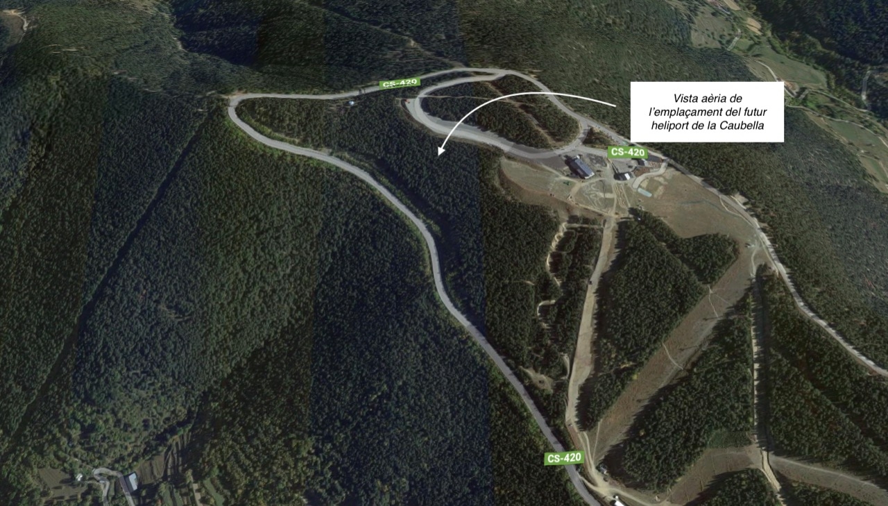 El Govern comparteix amb els aspirants a la concessió de l'Heliport Nacional les especificitats de terreny i la informació continguda als estudis previs