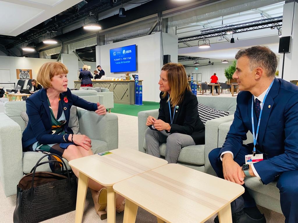 La reunió ministerial de la francofonia centra la jornada de la delegació andorrana a la COP26