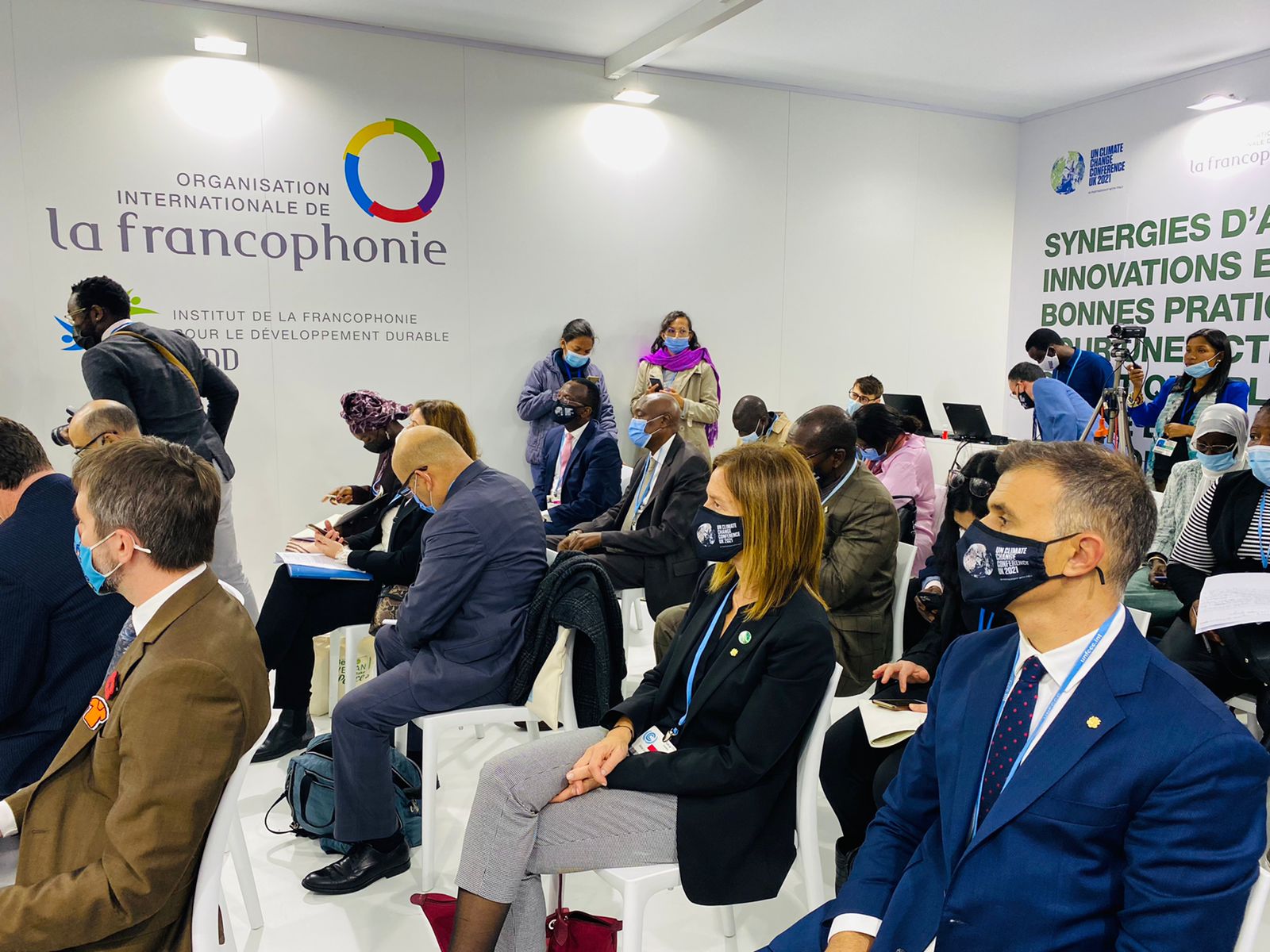 La reunió ministerial de la francofonia centra la jornada de la delegació andorrana a la COP26