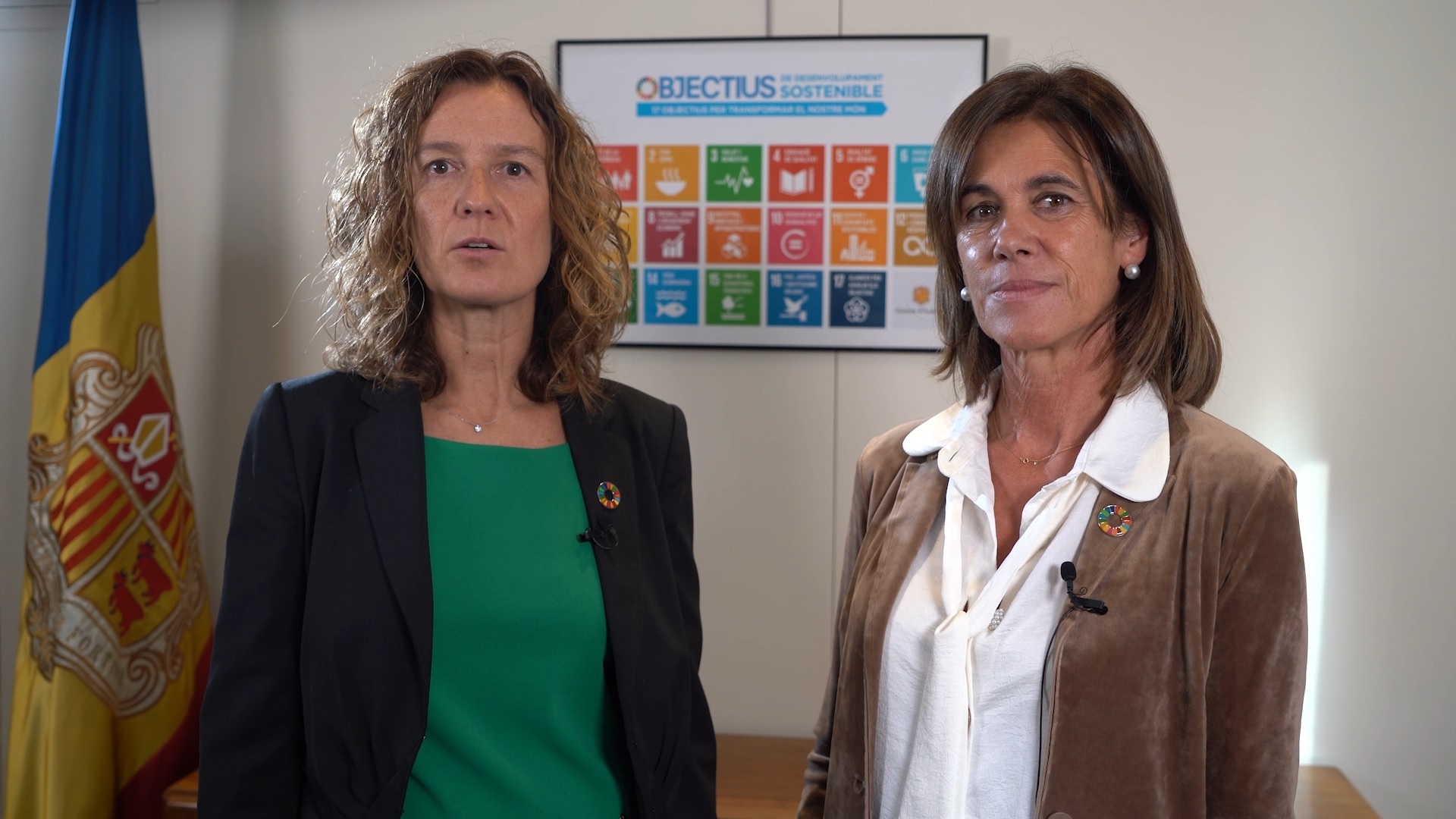 Calvó i Vilarrubla destaquen la importància de l’educació i el paper del joves en la lluita contra el canvi climàtic