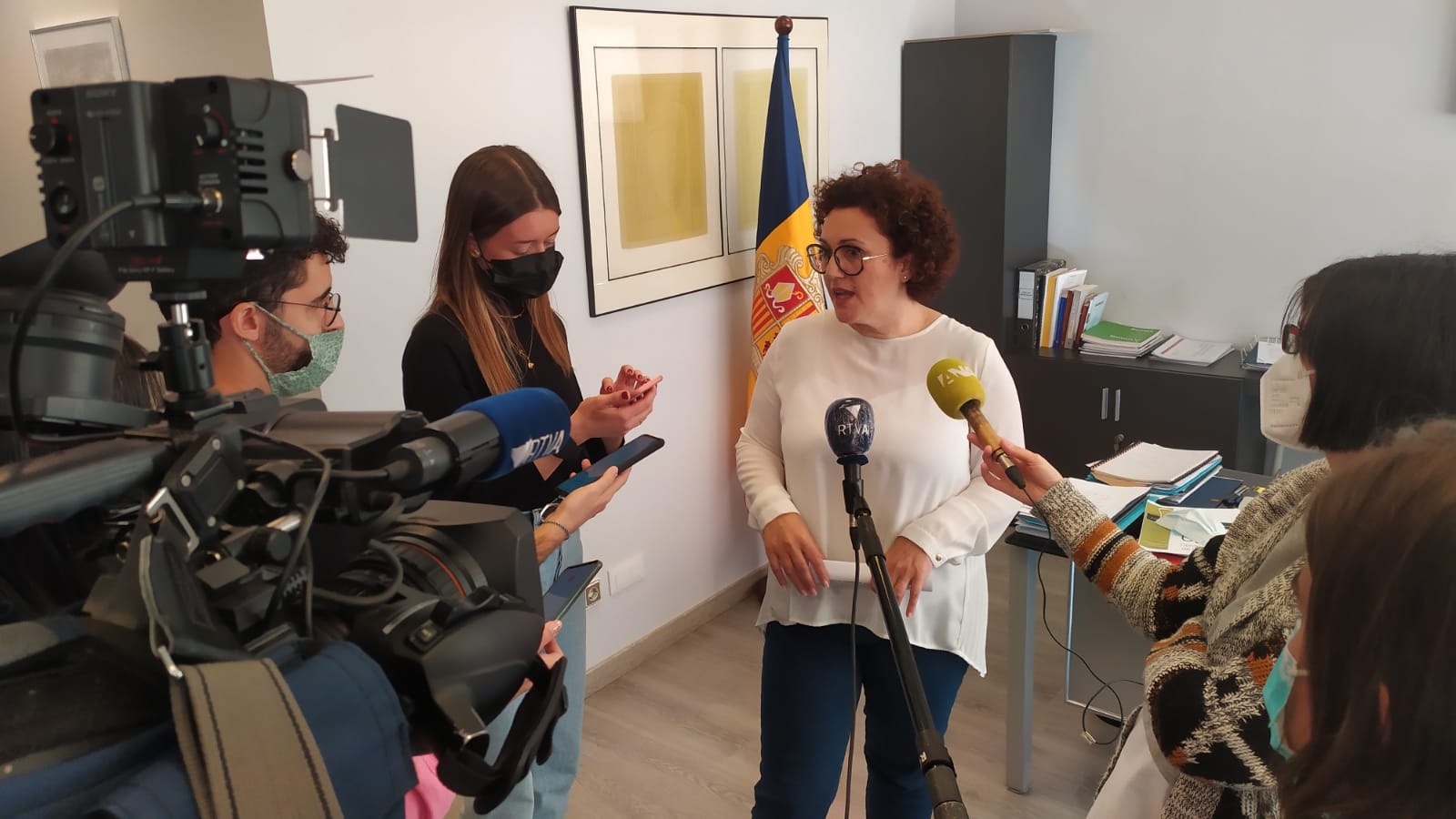 La ministra Judith Pallarés agraeix la tasca de les persones cuidadores i destaca el seu paper durant la pandèmia de la COVID-19