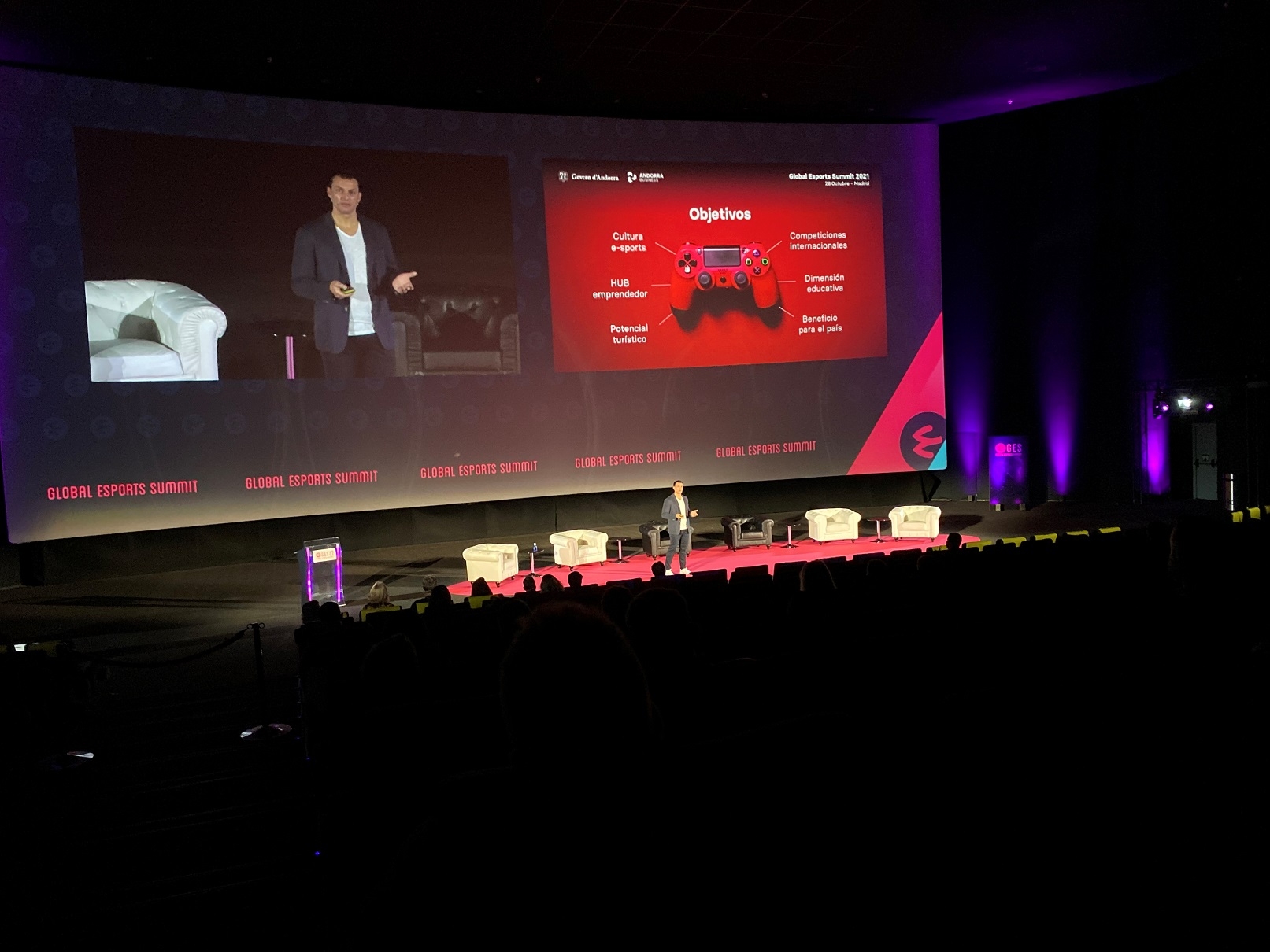 Andorra anuncia al Global Esports Summit de Madrid la celebració del seu primer acte d’eSports