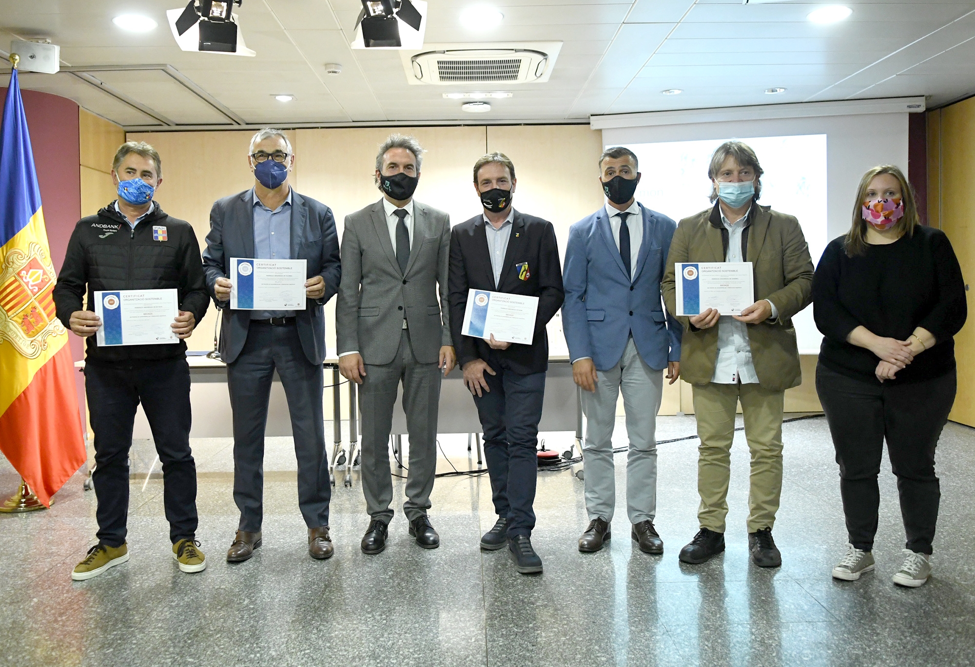 Prova pilot per impulsar les bones pràctiques ambientals entre les federacions esportives del país