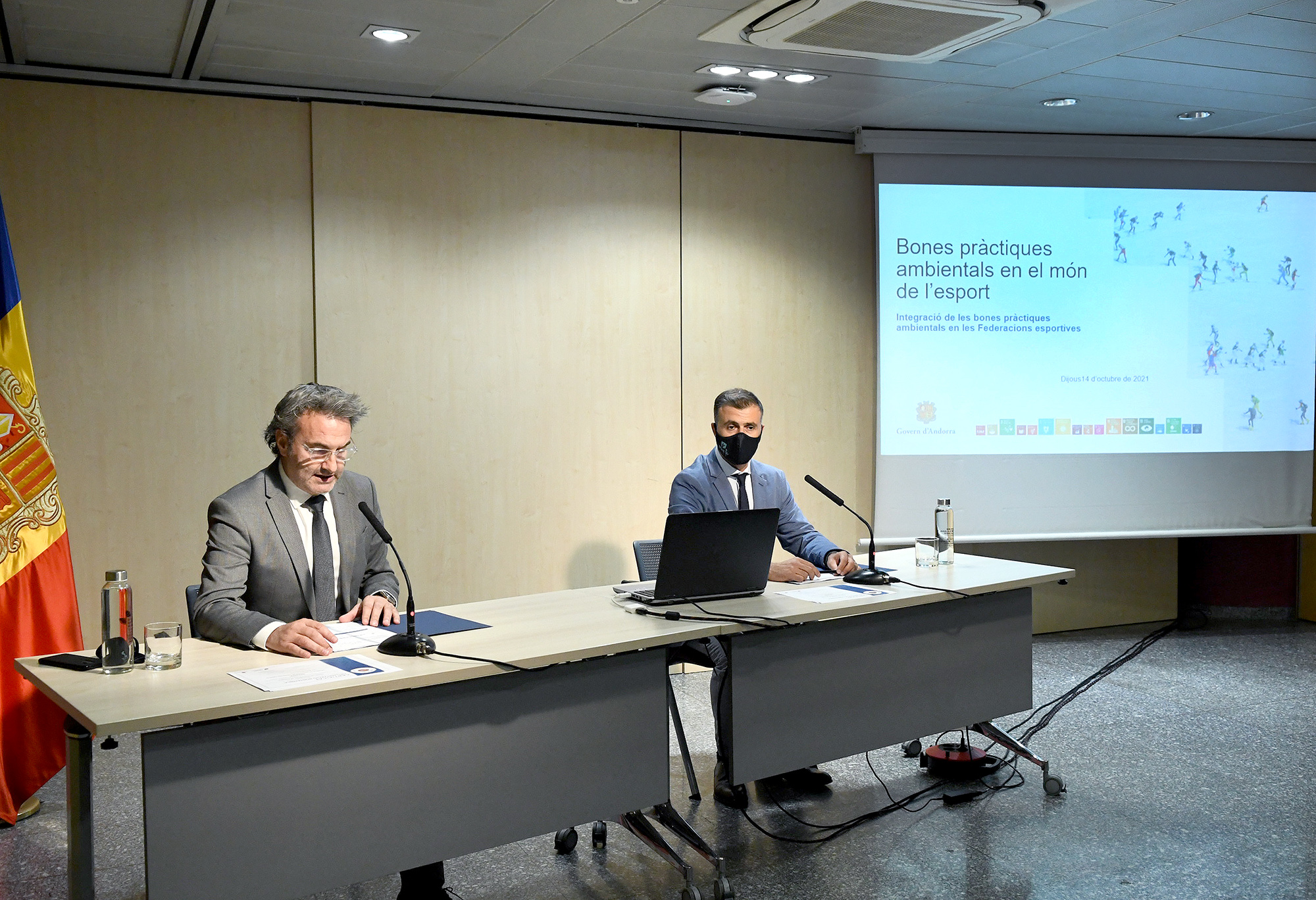 Prova pilot per impulsar les bones pràctiques ambientals entre les federacions esportives del país