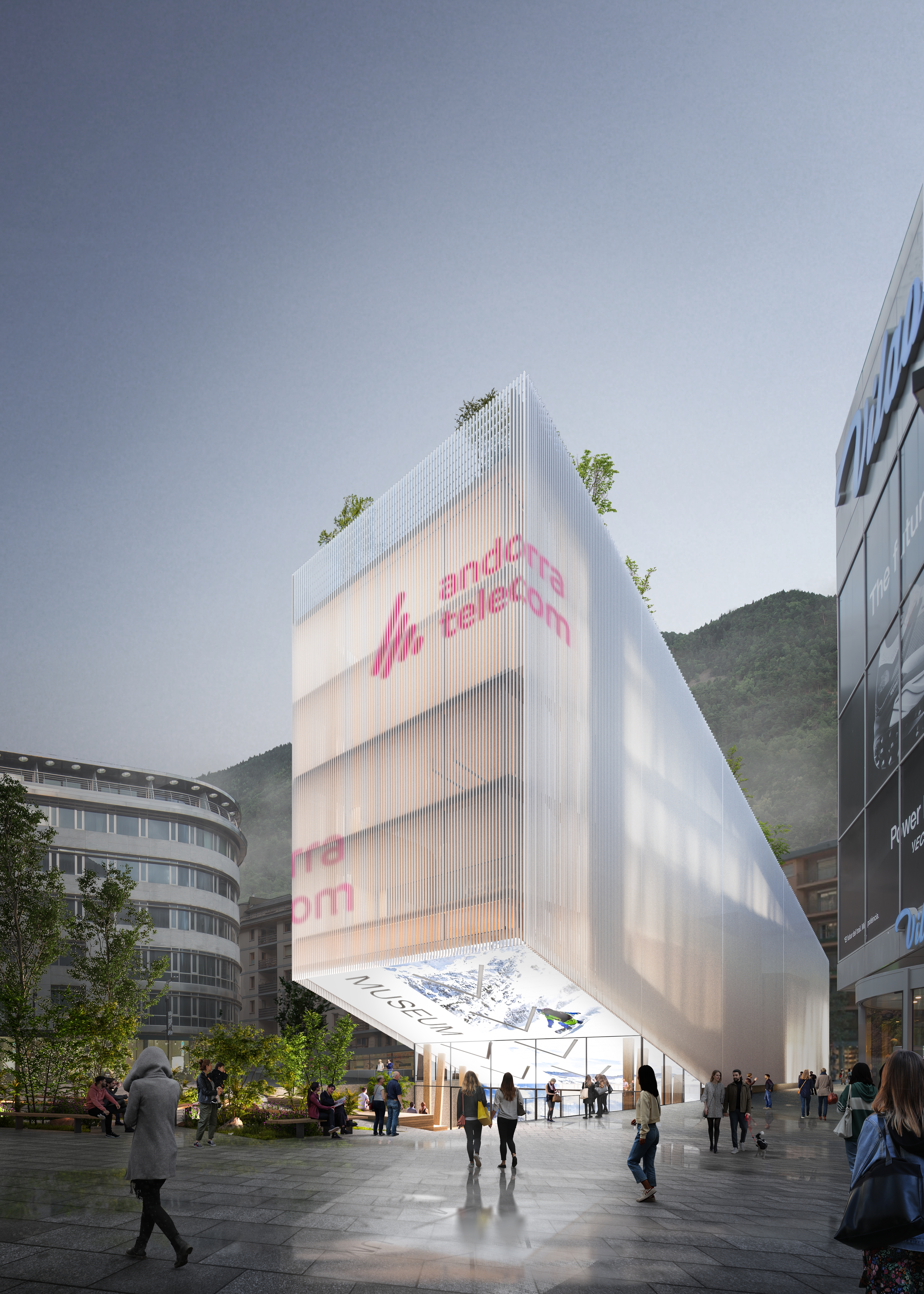 Andorra Telecom dona a conèixer Node, el projecte guanyador per esdevenir la nova seu de la companyia