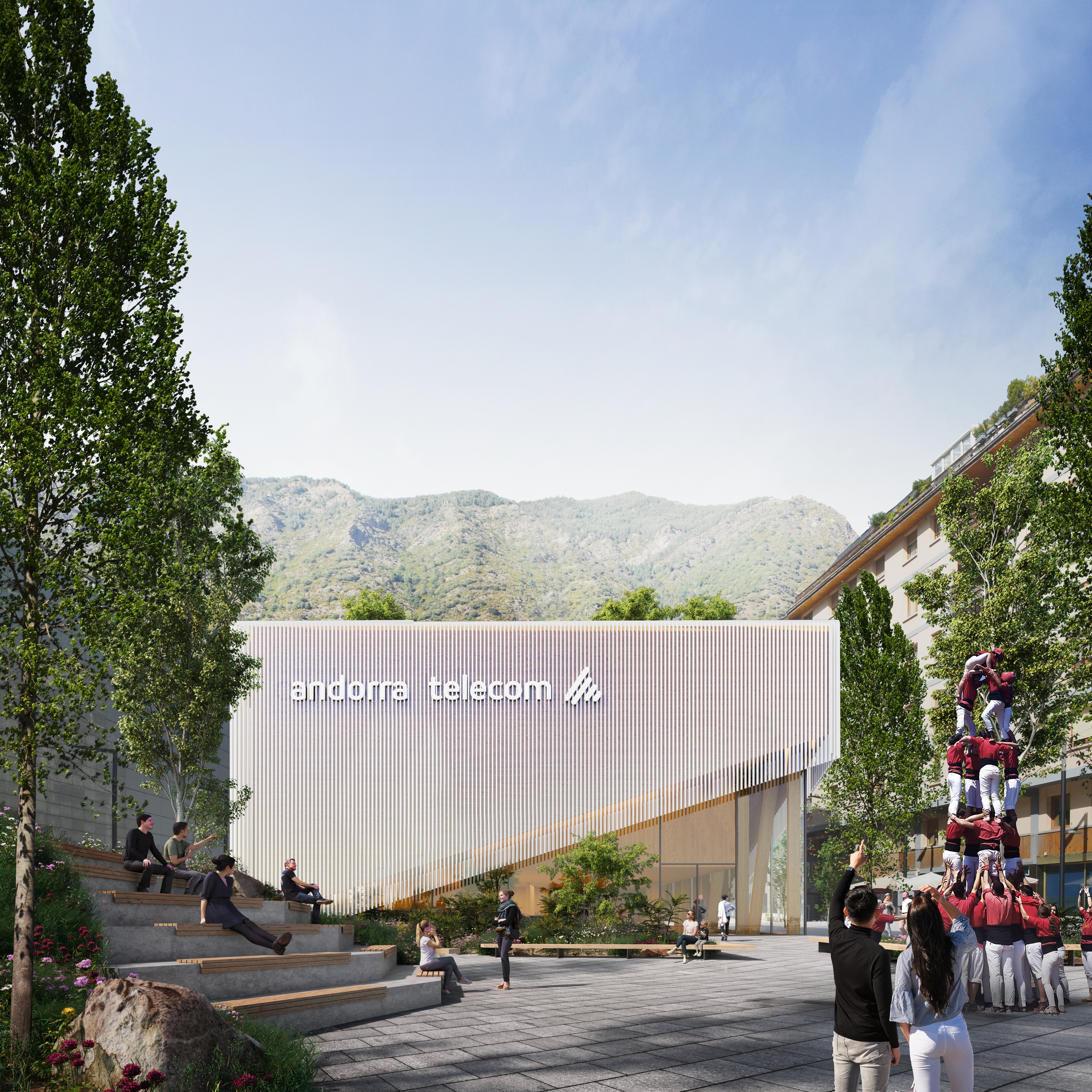 Andorra Telecom dona a conèixer Node, el projecte guanyador per esdevenir la nova seu de la companyia