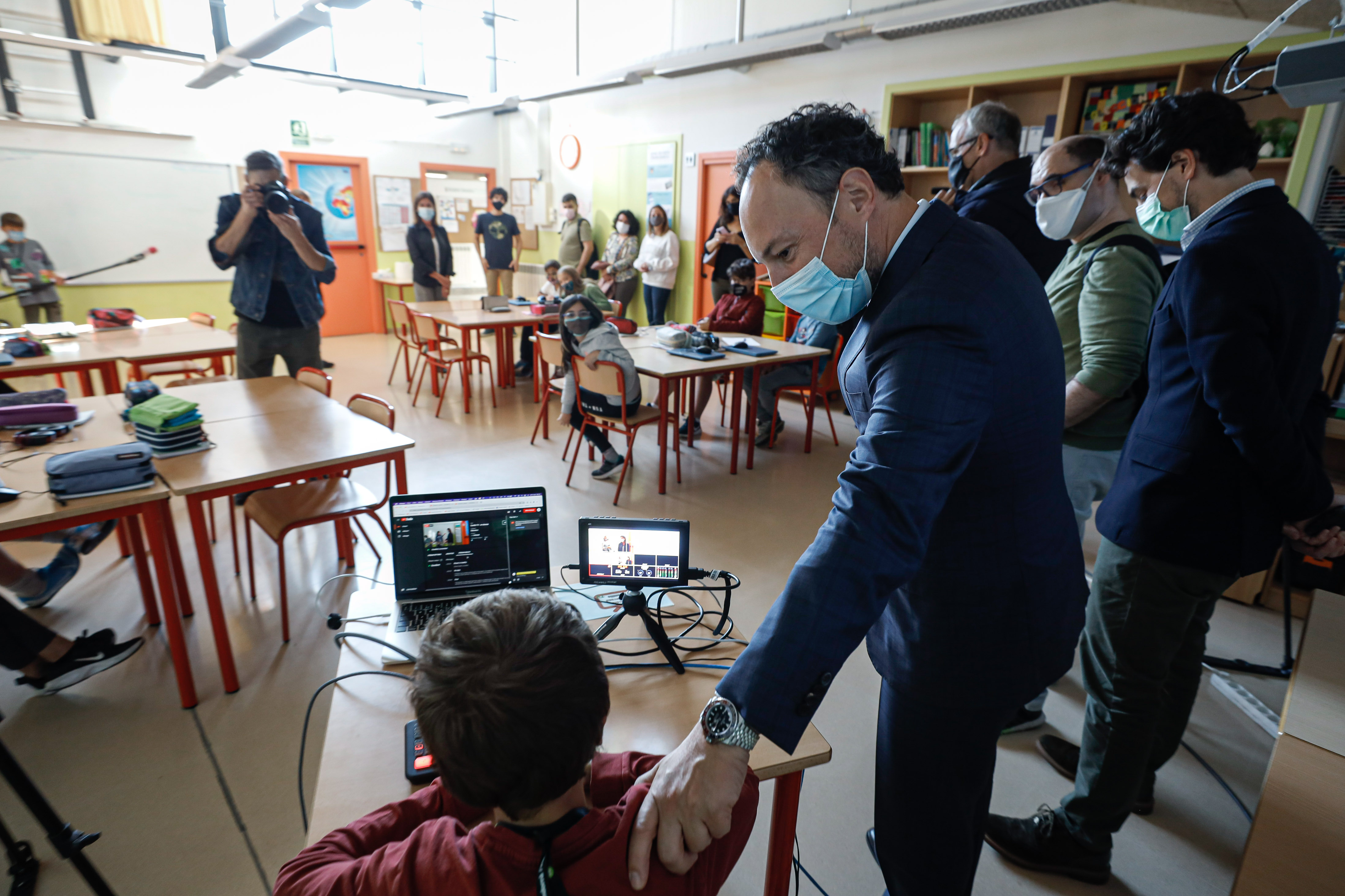 Espot i Vilarrubla inicien a Canillo una ronda per diferents escoles del país