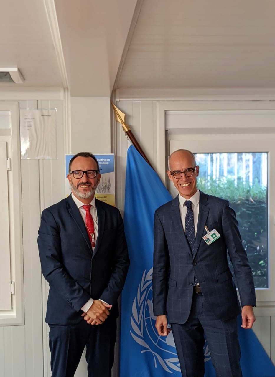 Víctor Filloy manté diverses reunions bilaterals en el marc de la reunió ministerial de desenvolupament urbà, habitatge i ordenament del territori